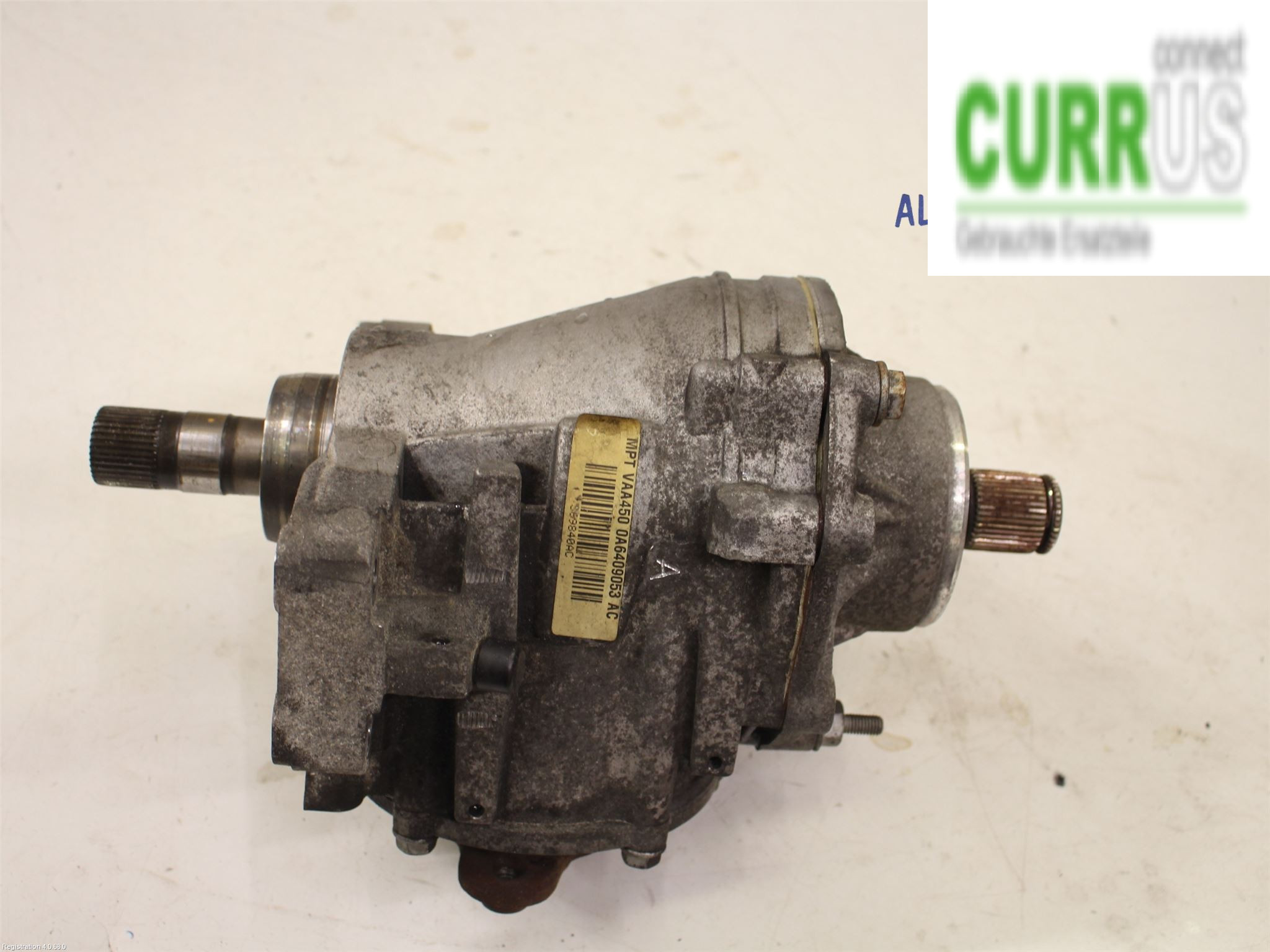 VW TIGUAN 07-16 Differential 0A6 409 053 AG CAVA