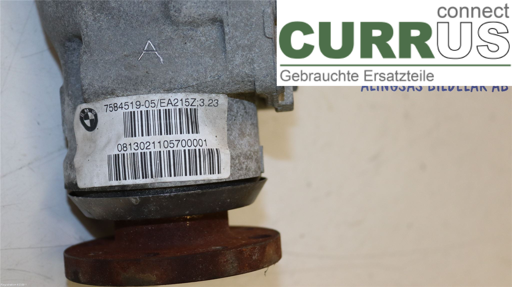 BMW F10/F11/F18  09-17 Differential 31 50 7 584 520 N20B20A