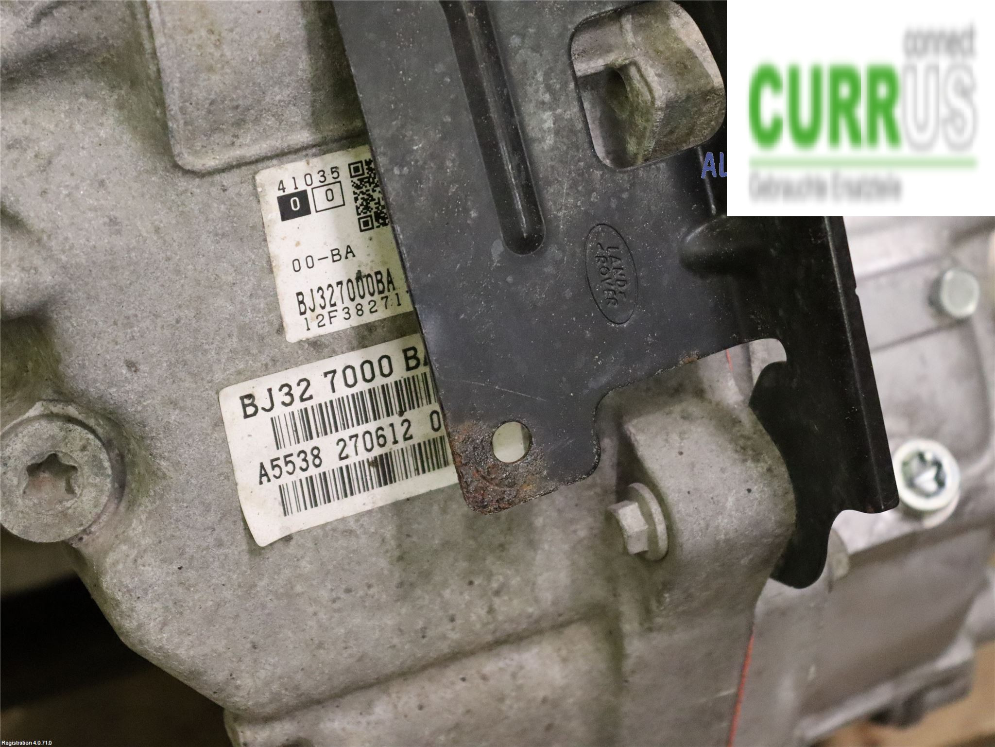 LAND ROVER EVOQUE  L538  11-18 Gearbox (Automatic) LR024709 224DT
