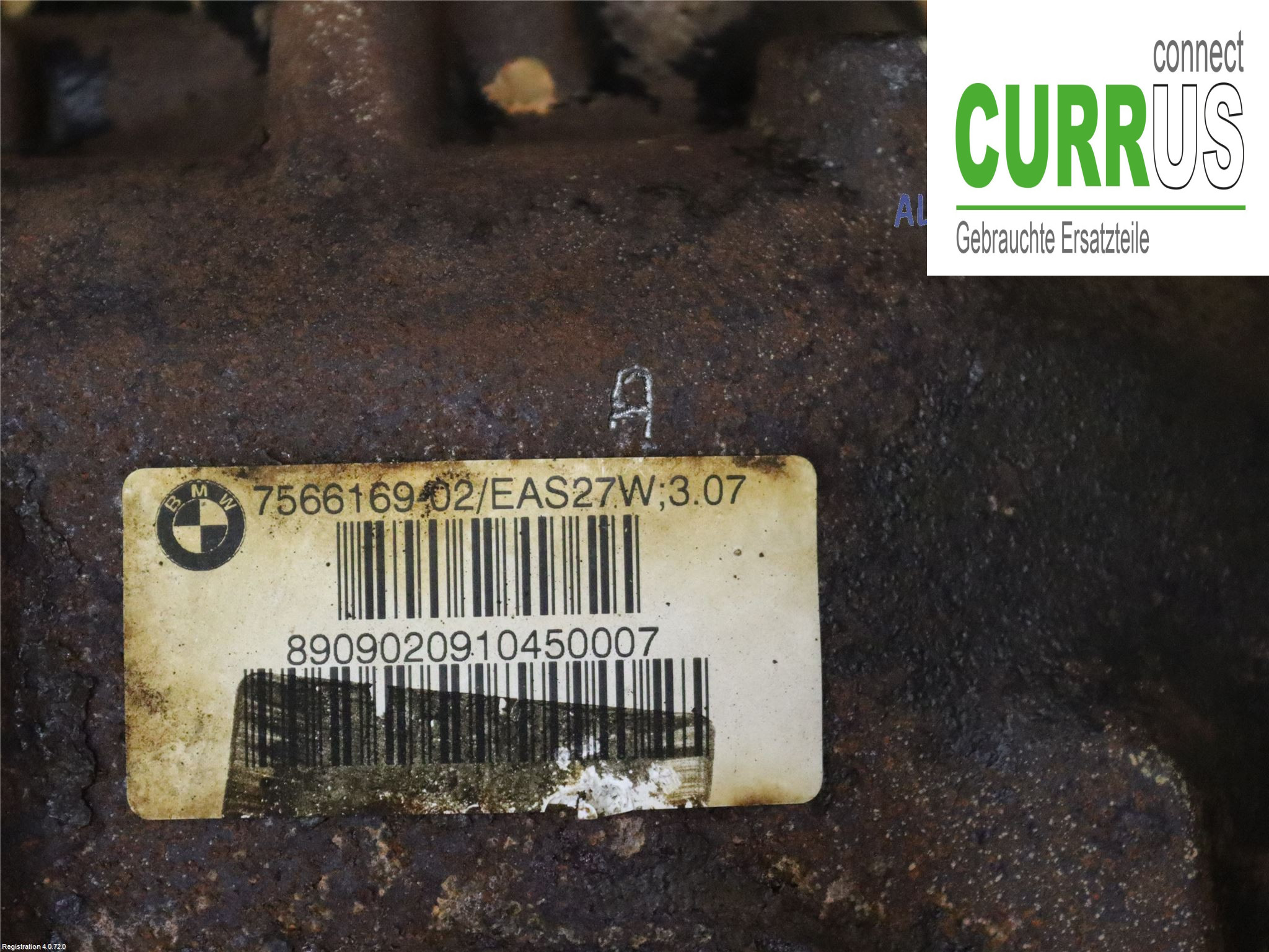 BMW 1 E87/81 5D/3D 03-11 Differential 33 10 7 566 170 N47-D20C