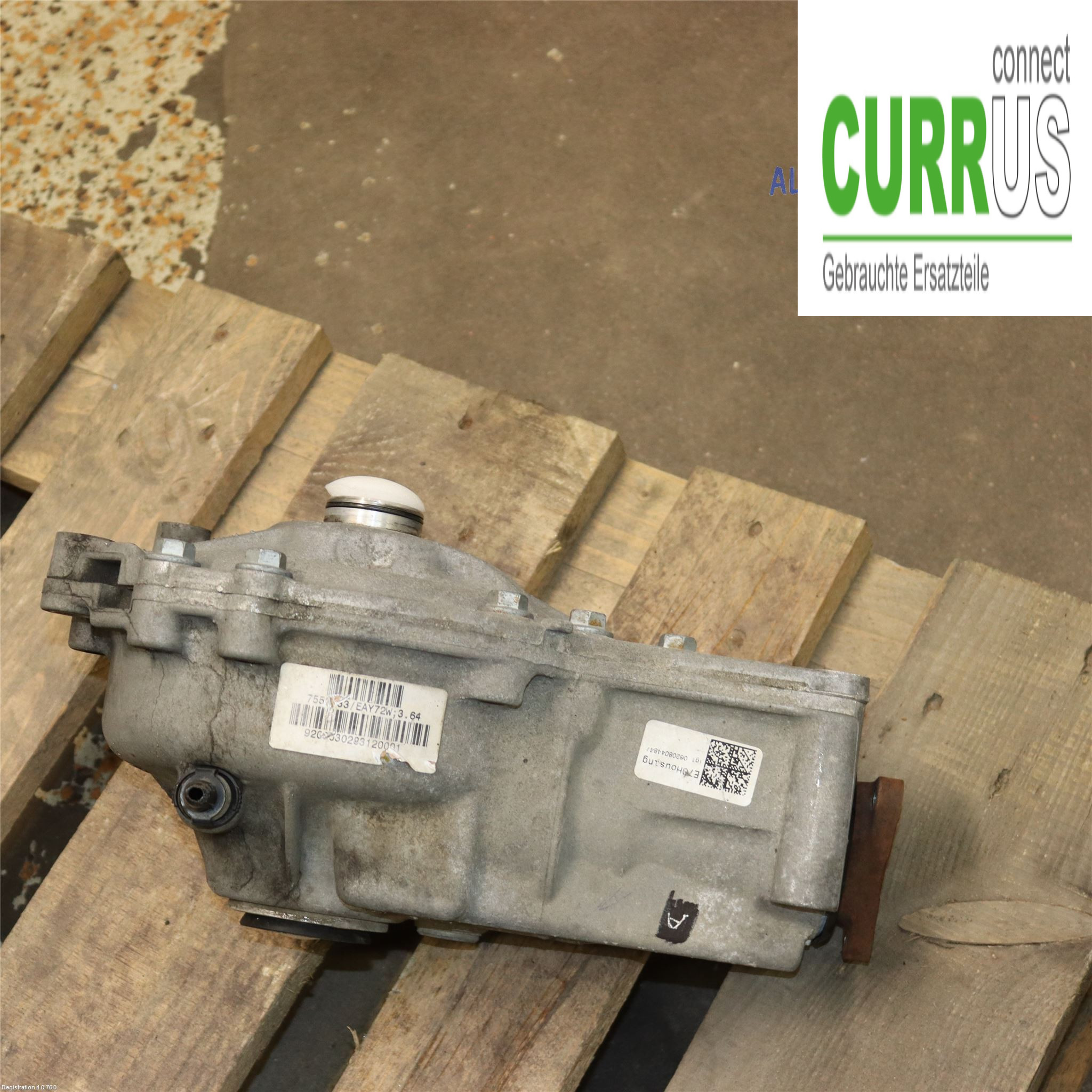 BMW X6 E71/E72   08-14 Differential 31 50 7 612 956 M57-TU2D30