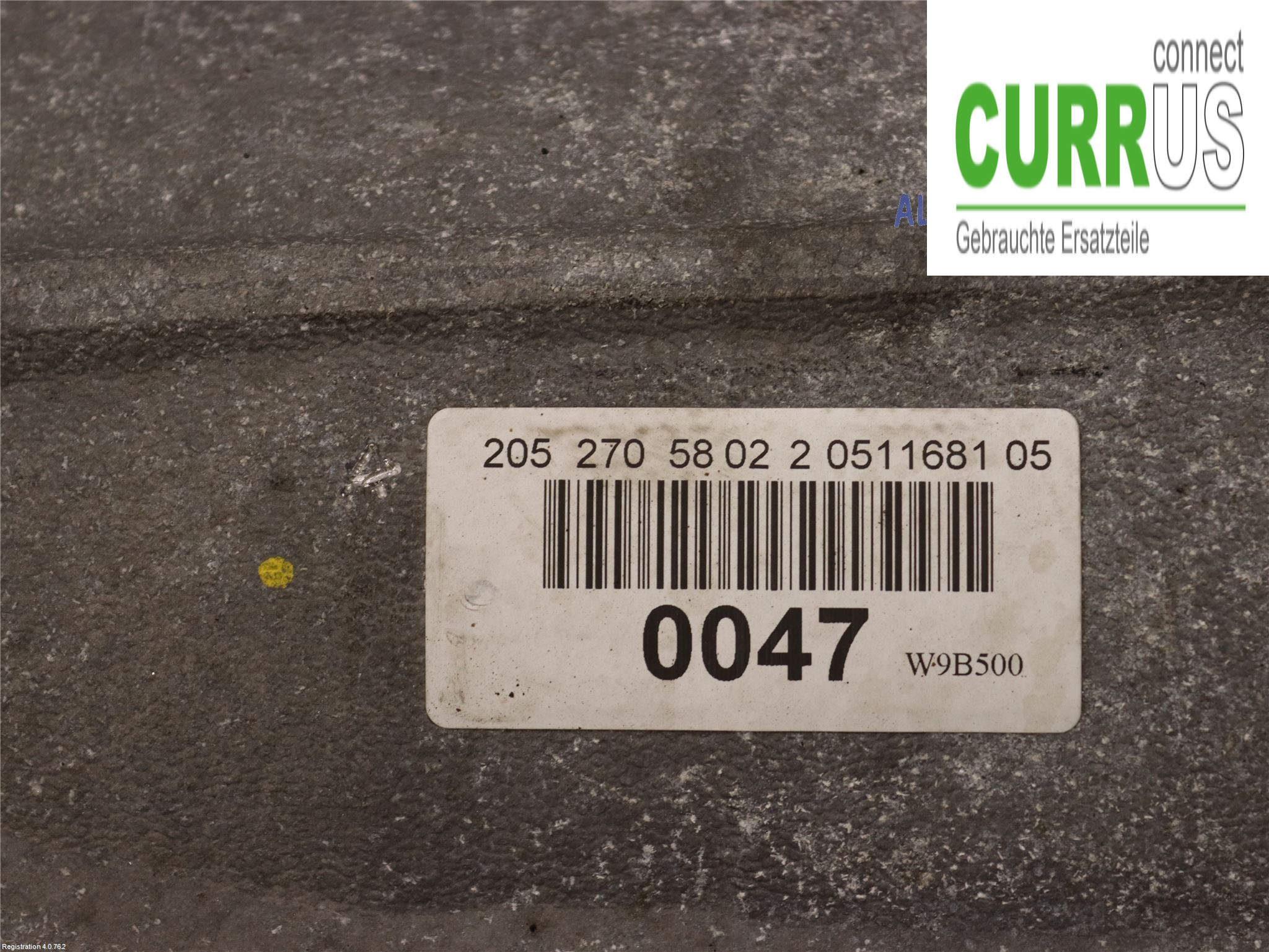 MB C-KLASS (W205)  14- Gearkasse Automatisk A7252704312 OM651.921
