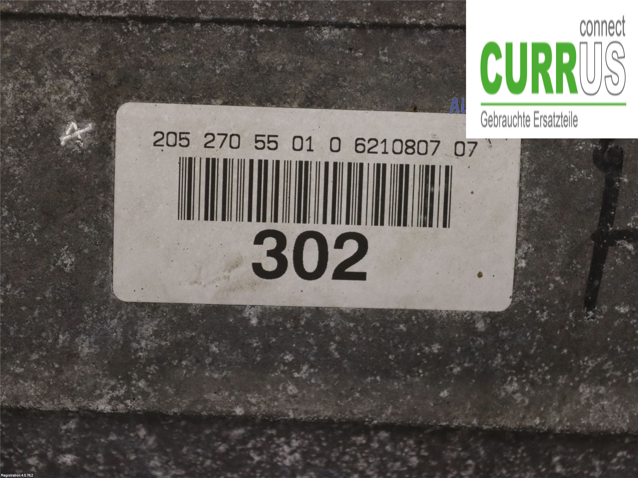 MB C-KLASS (W205)  14- Gearbox (Automatic) A2052706501 OM651.921