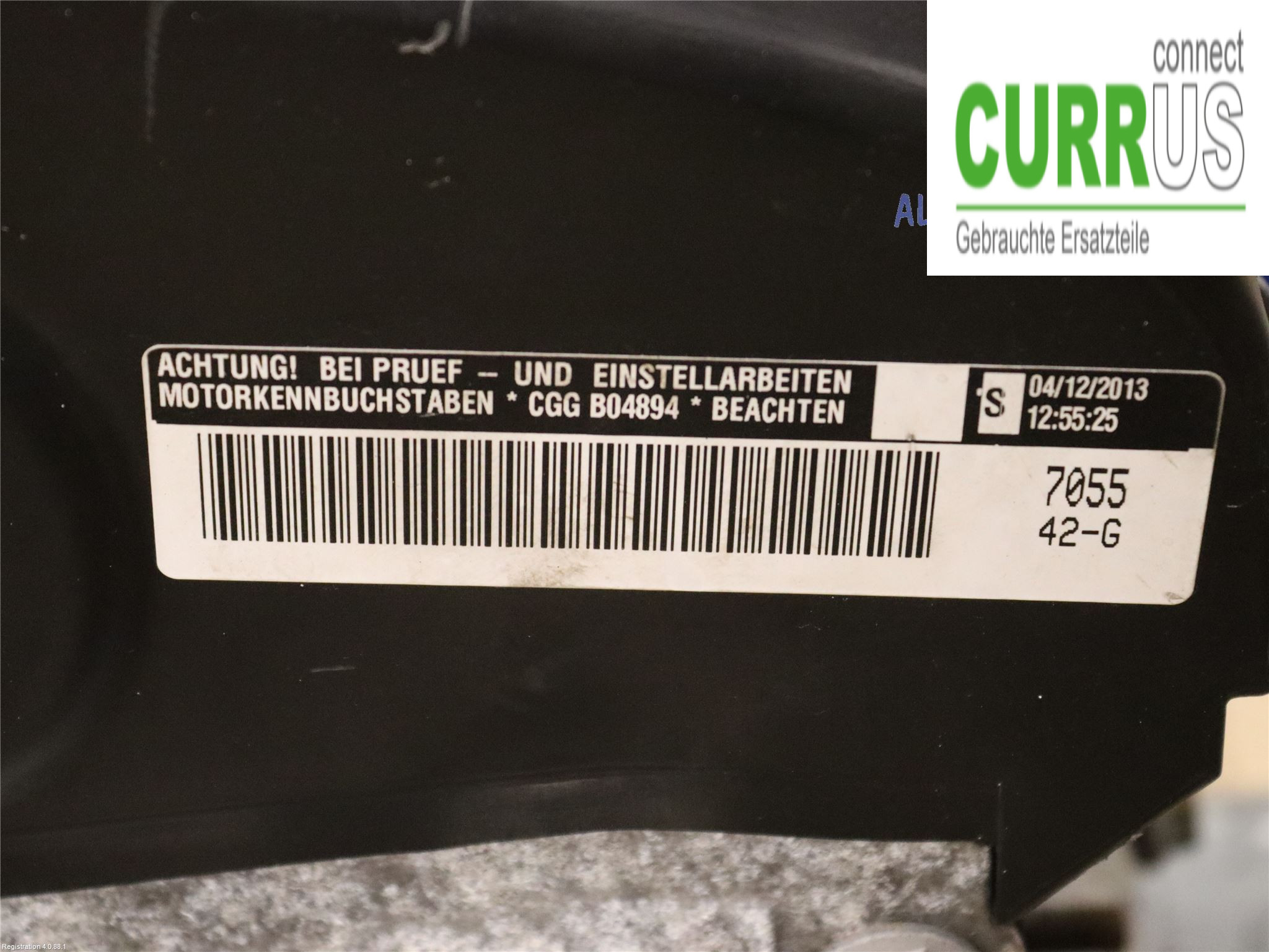 VW POLO       10-17 Motor 036100038P CGGB