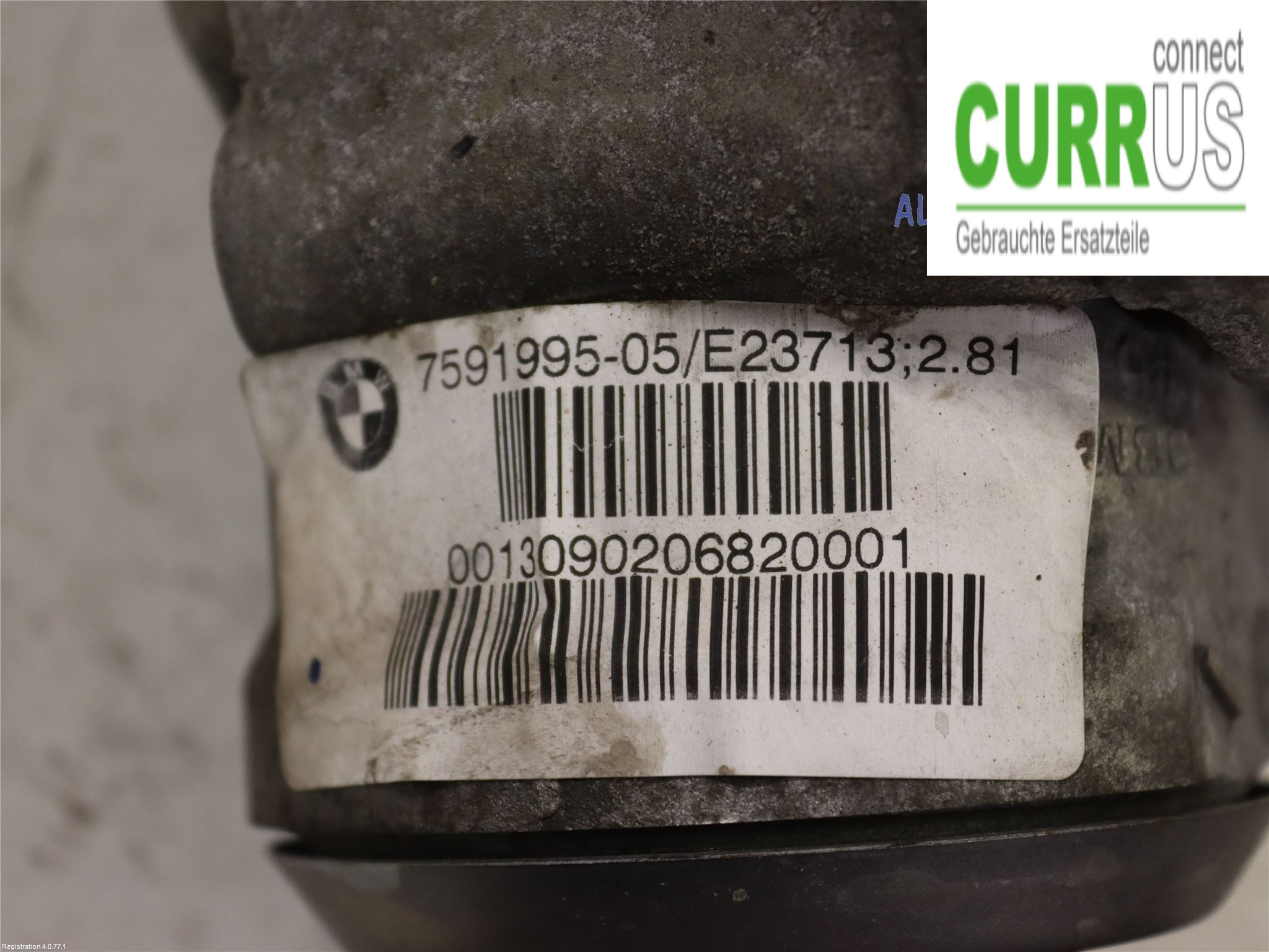 BMW 3 F30/F31/F80    12-19 Differential 31508623110 N47-D20C