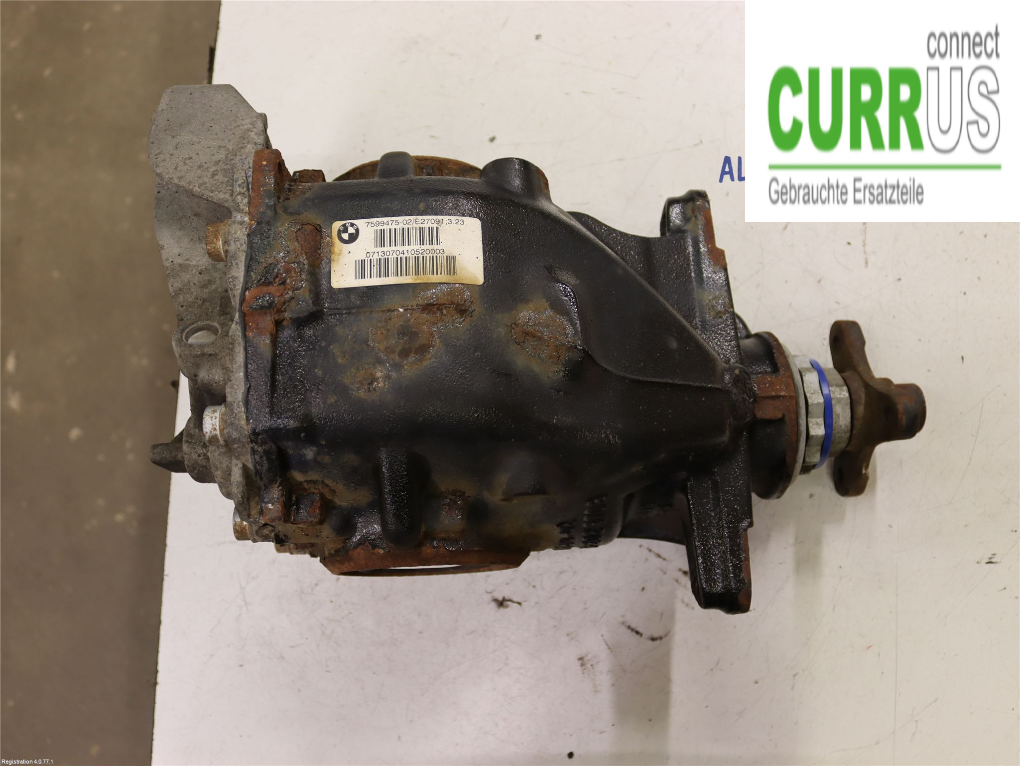 BMW 3 F30/F31/F80    12-19 Differential 33107599475 N47-D20C