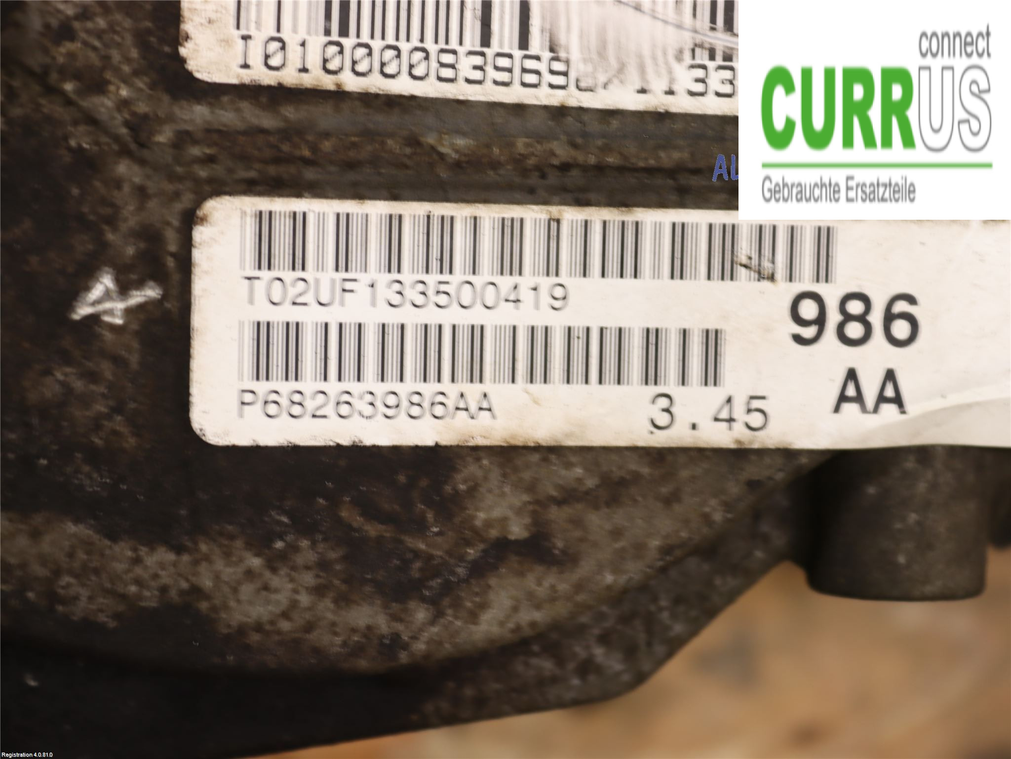 JEEP GRAND CHEROKEE 10-20 Differential  M