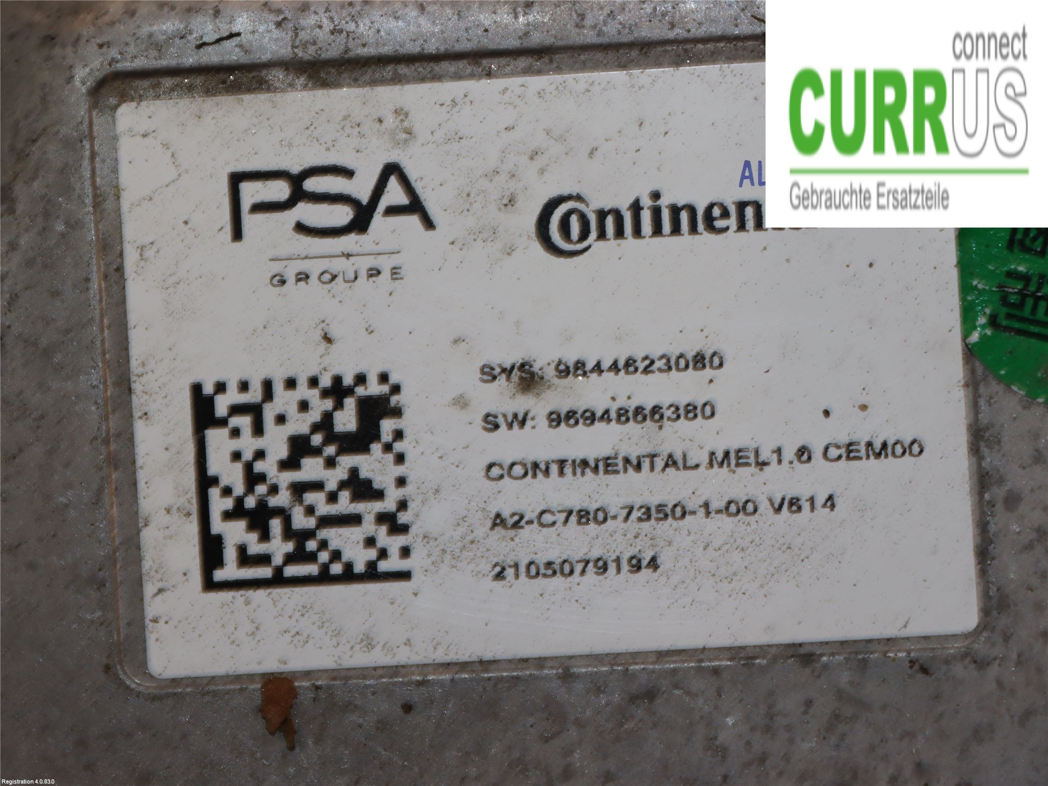 CITROEN C4 III  21- Engine 1676246580 ZKX