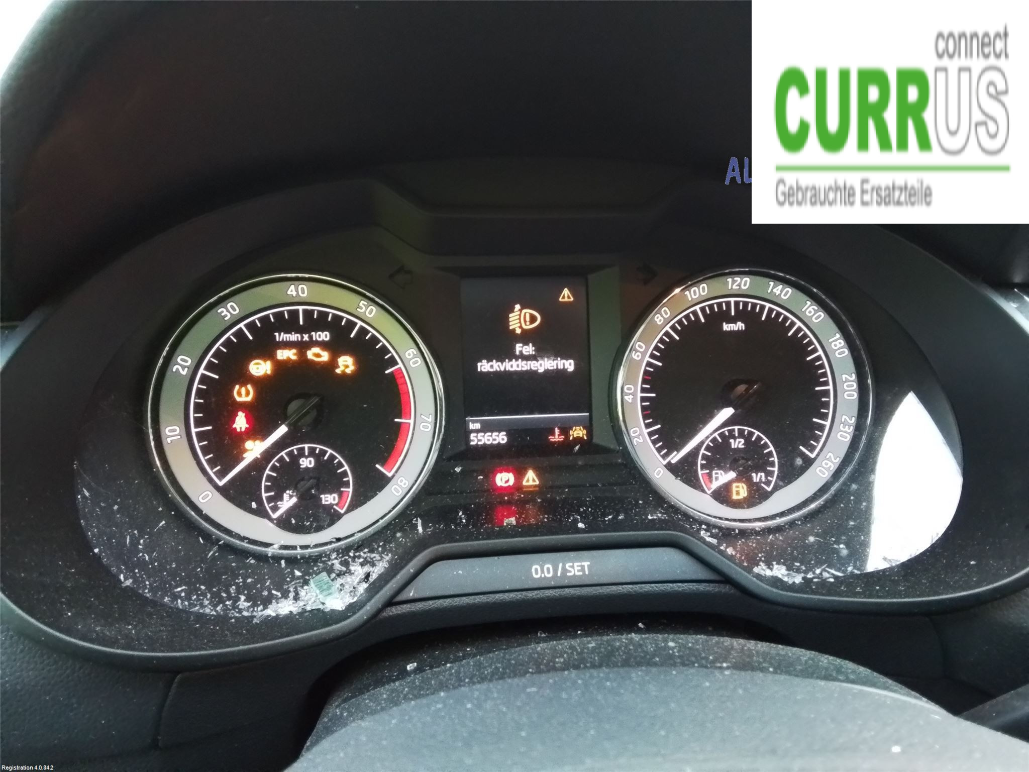 SKODA OCTAVIA  13-20 Moteur 04C100032F CHZD