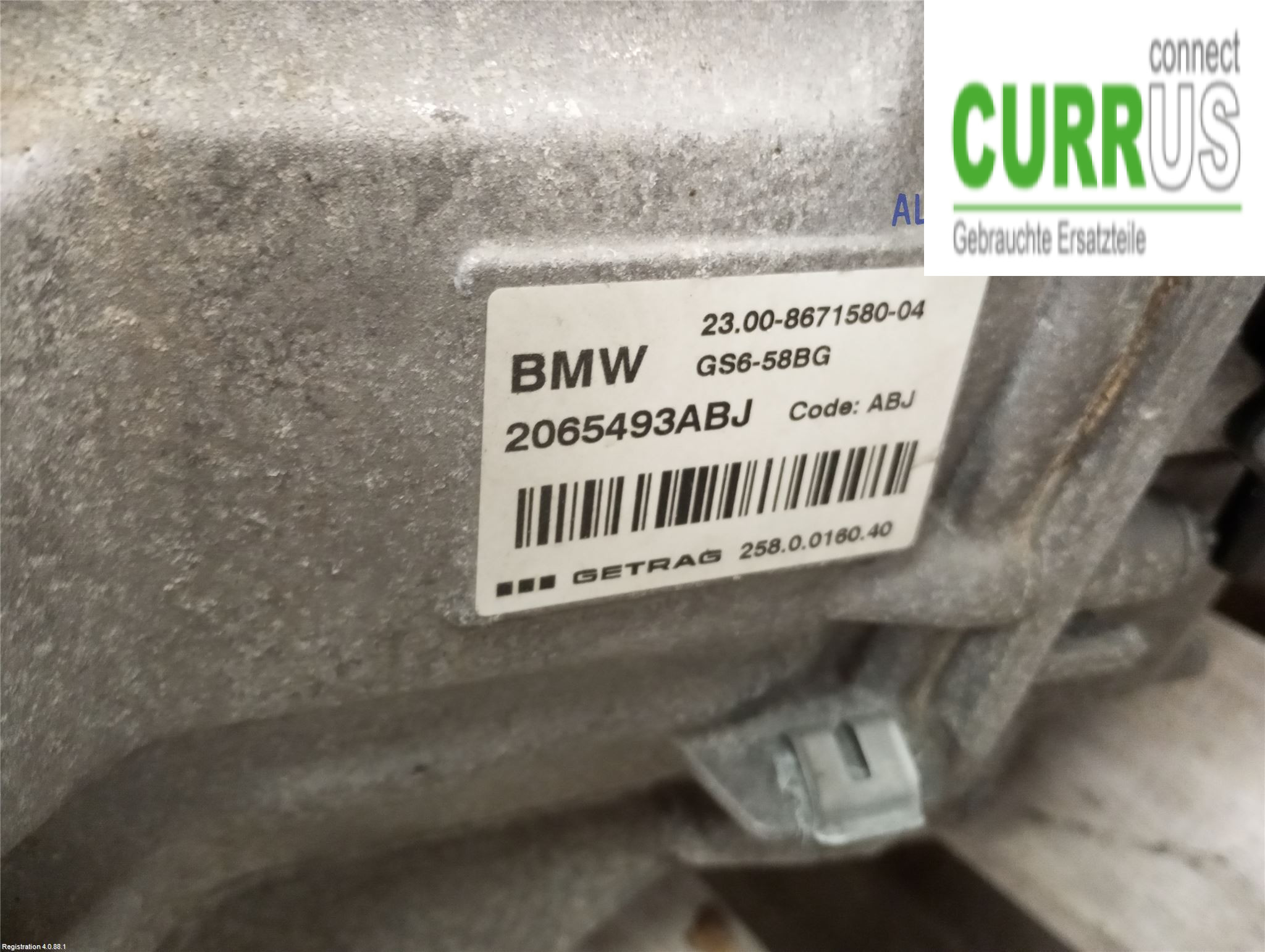 MINI ONE/COOPER 5DR F55 14- Gearkasse 6 gear 23008671580 