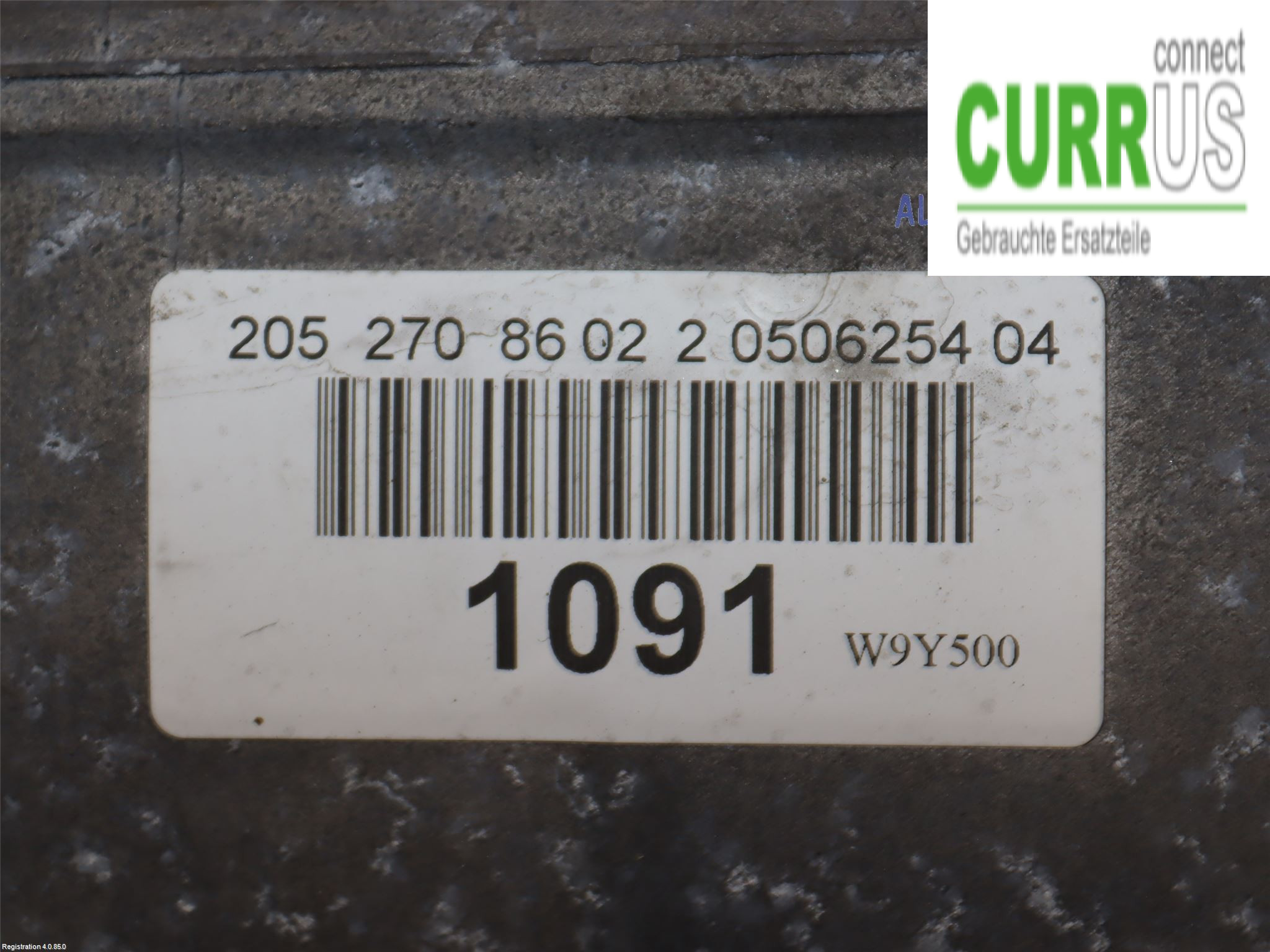 MB C-KLASS (W205)  14- Gearkasse Automatisk A2132709901 M276.823