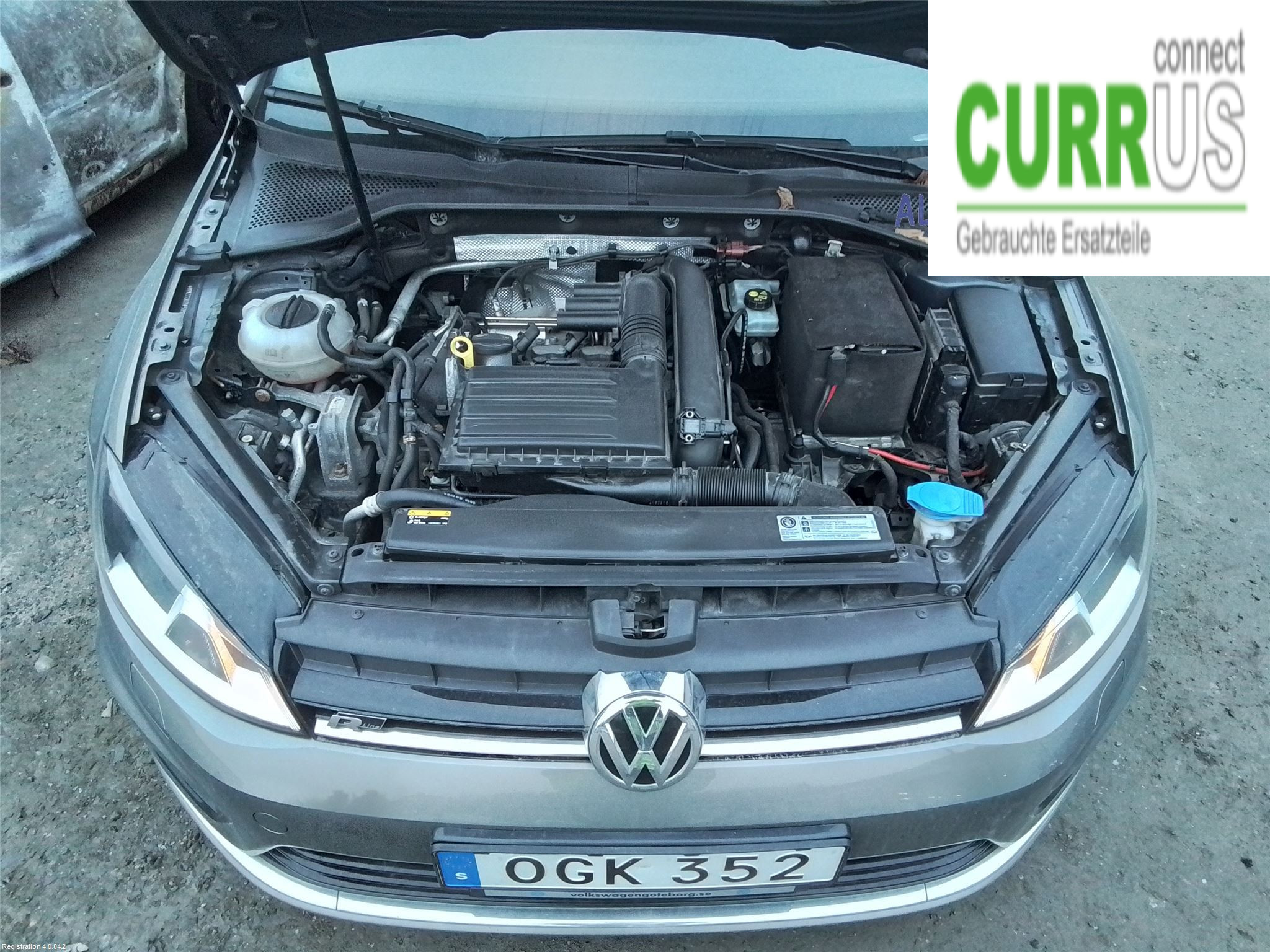 VW GOLF / E-GOLF VII   13-20 Engine 04E100034D CZDA
