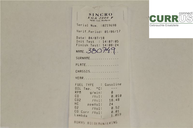 NISSAN JUKE  14-19 Engine 10102BA60A 1,6 HR16DE