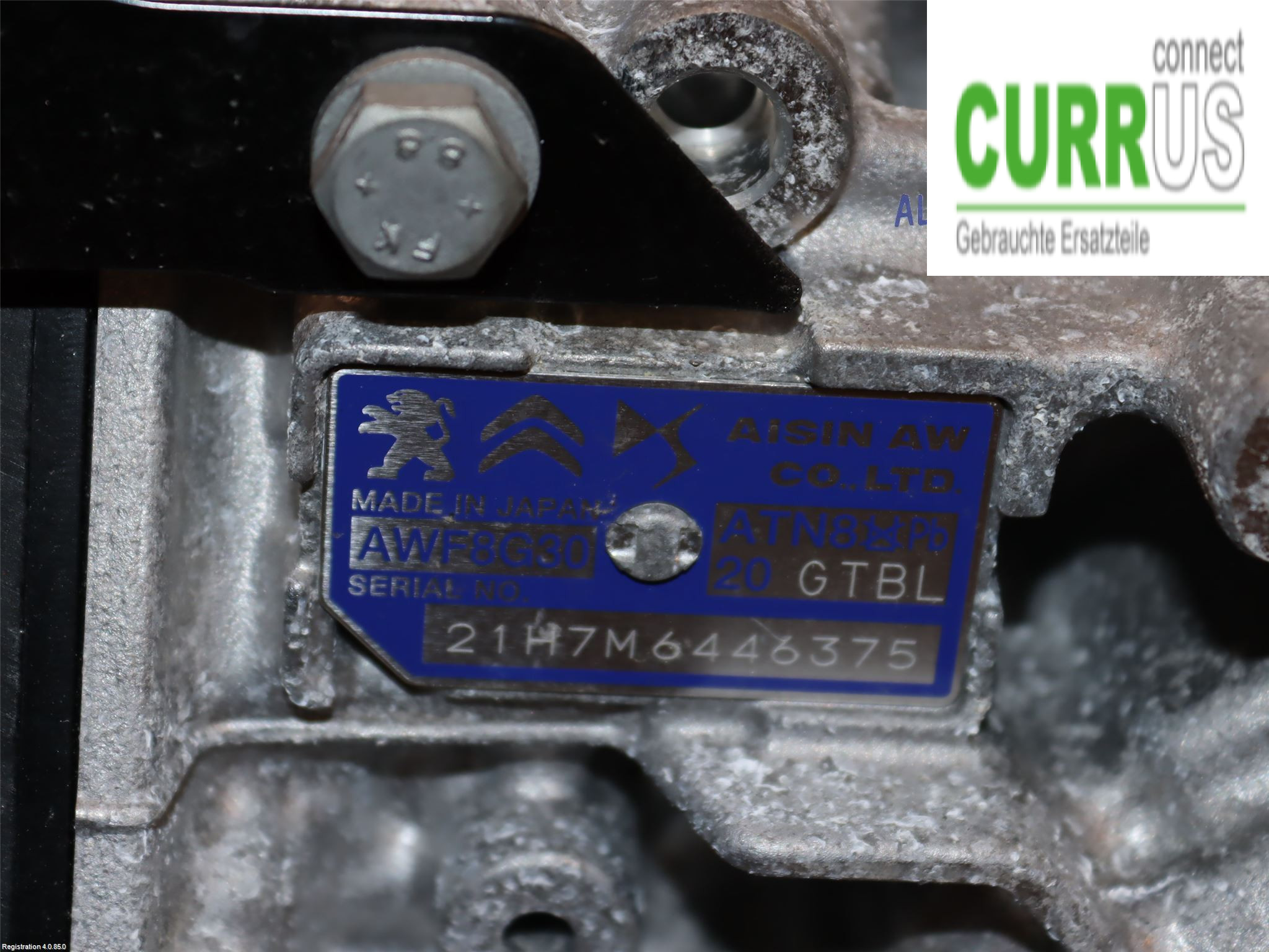 DS 7 CROSSBACK  19-23 Gearbox (Automatic) 9838766780 5GF