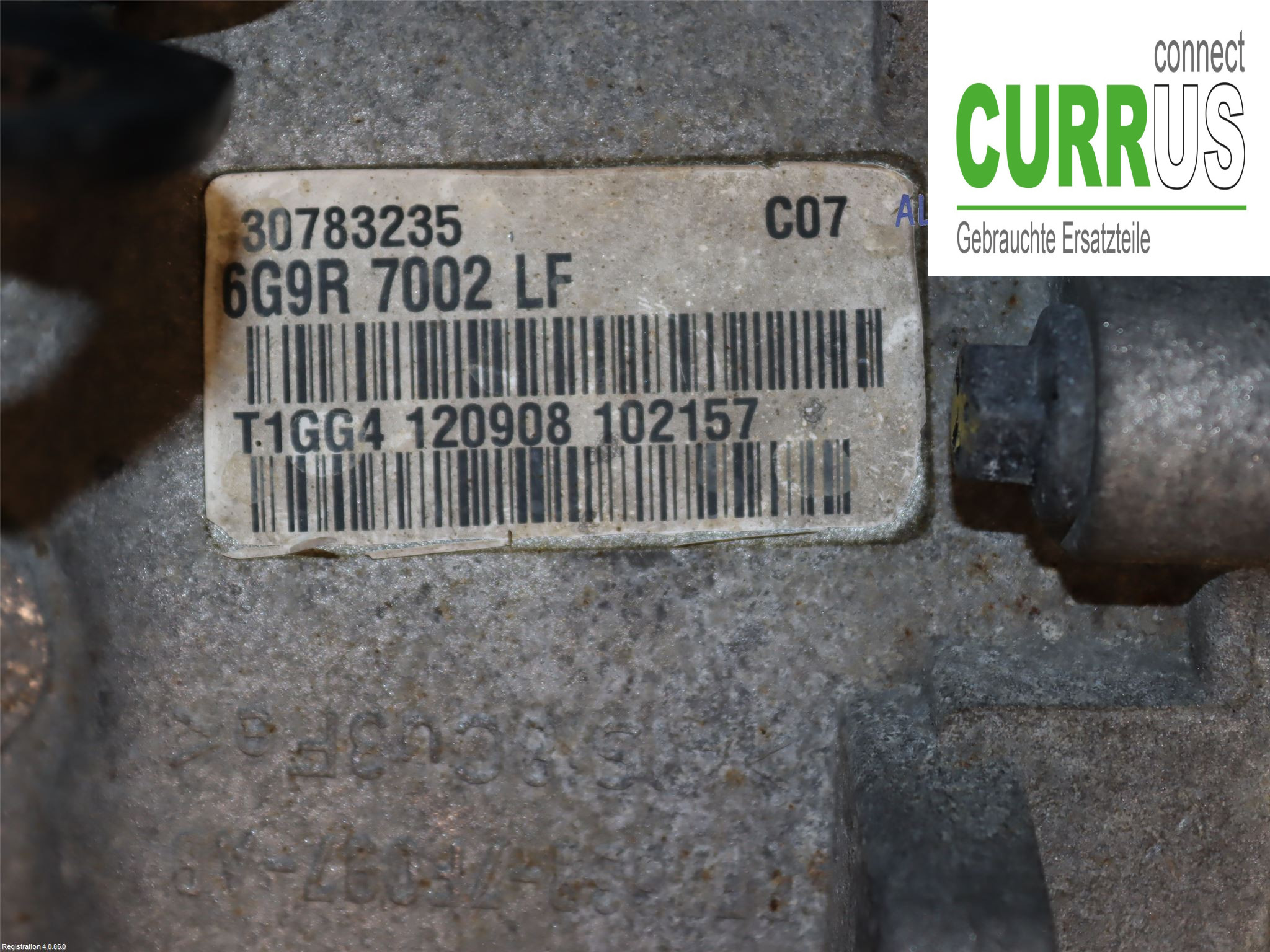 VOLVO V70      08-13 Gearbox (6-speed) 8251965 D5244T4