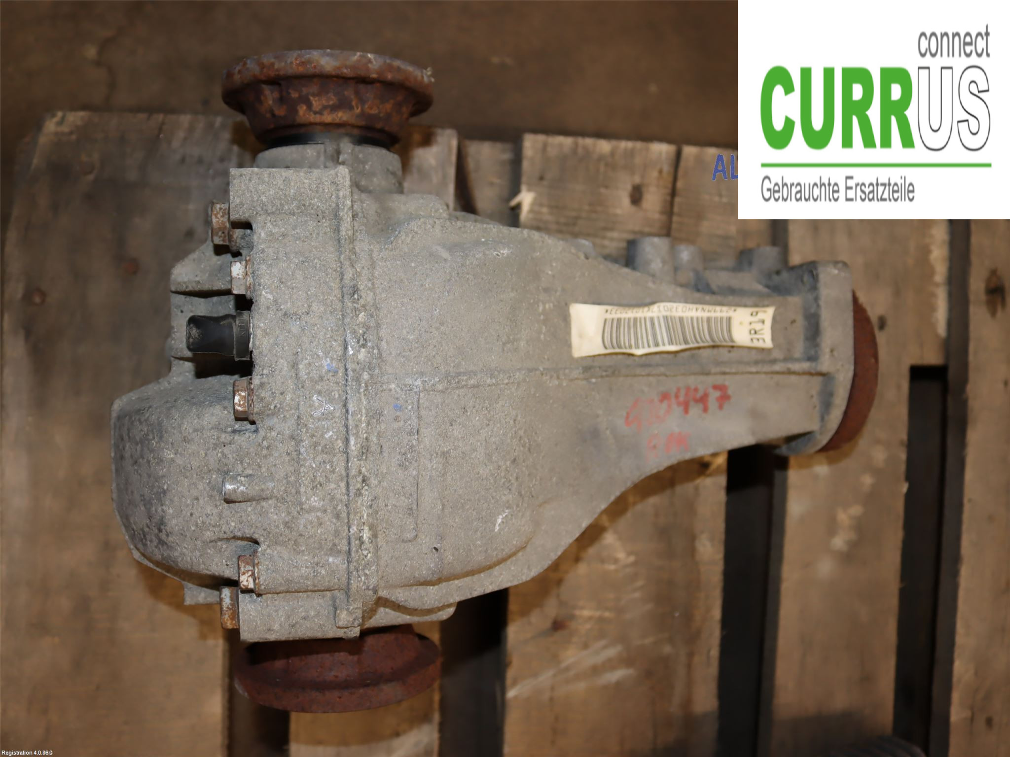 AUDI A4/S4  08-11 Differential 0BC500044 CDNC