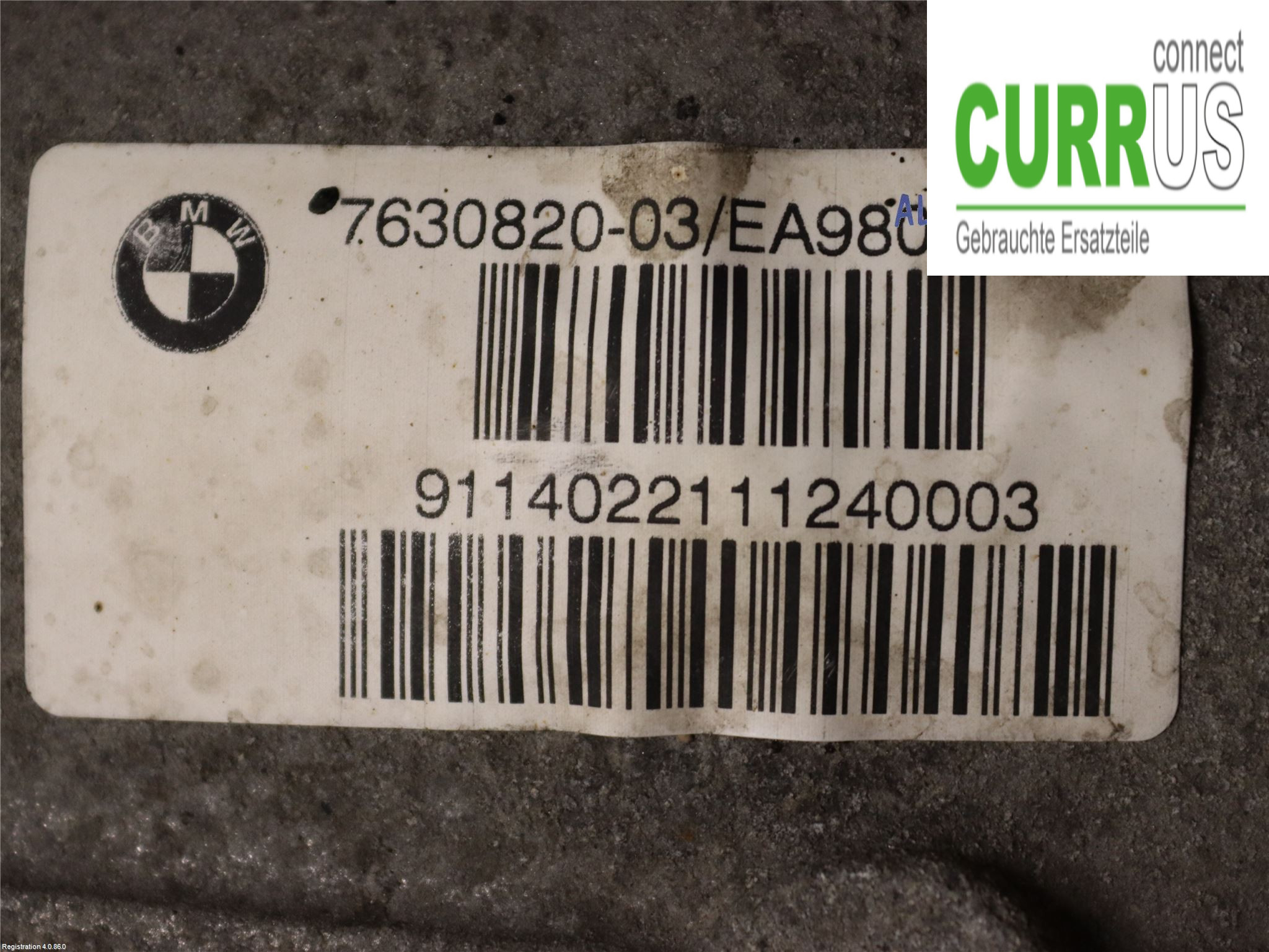 BMW 5 GT F07   09-17 Differential 33107630821 N57-D30A