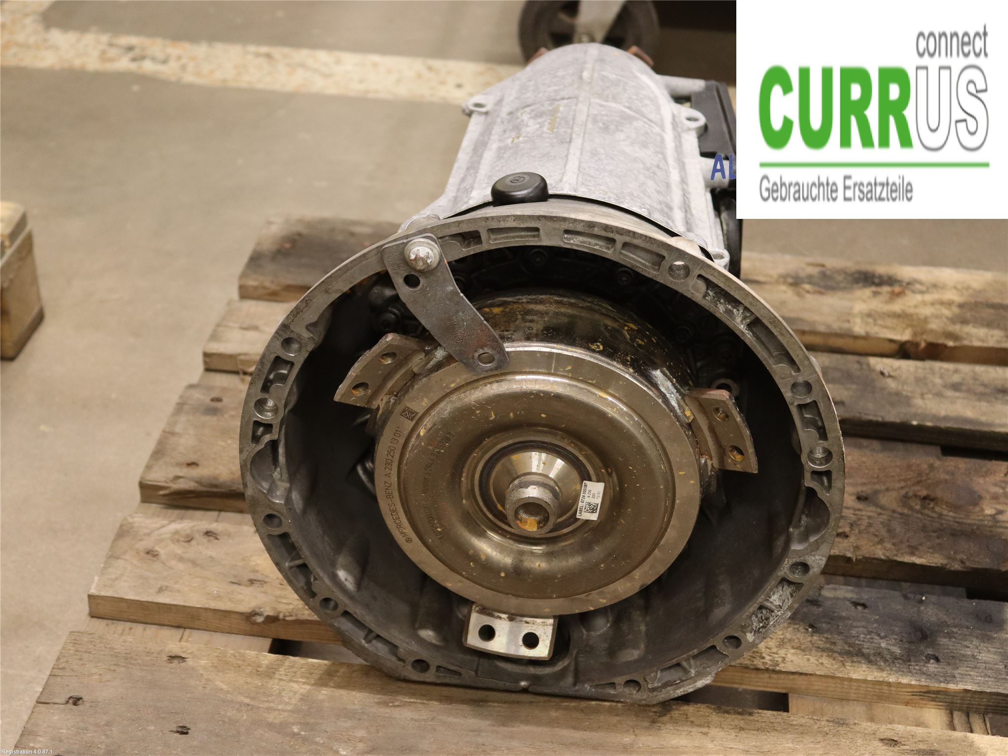 UTGÅR (3343) Gearbox (Automatic) A2122709401 M156.985