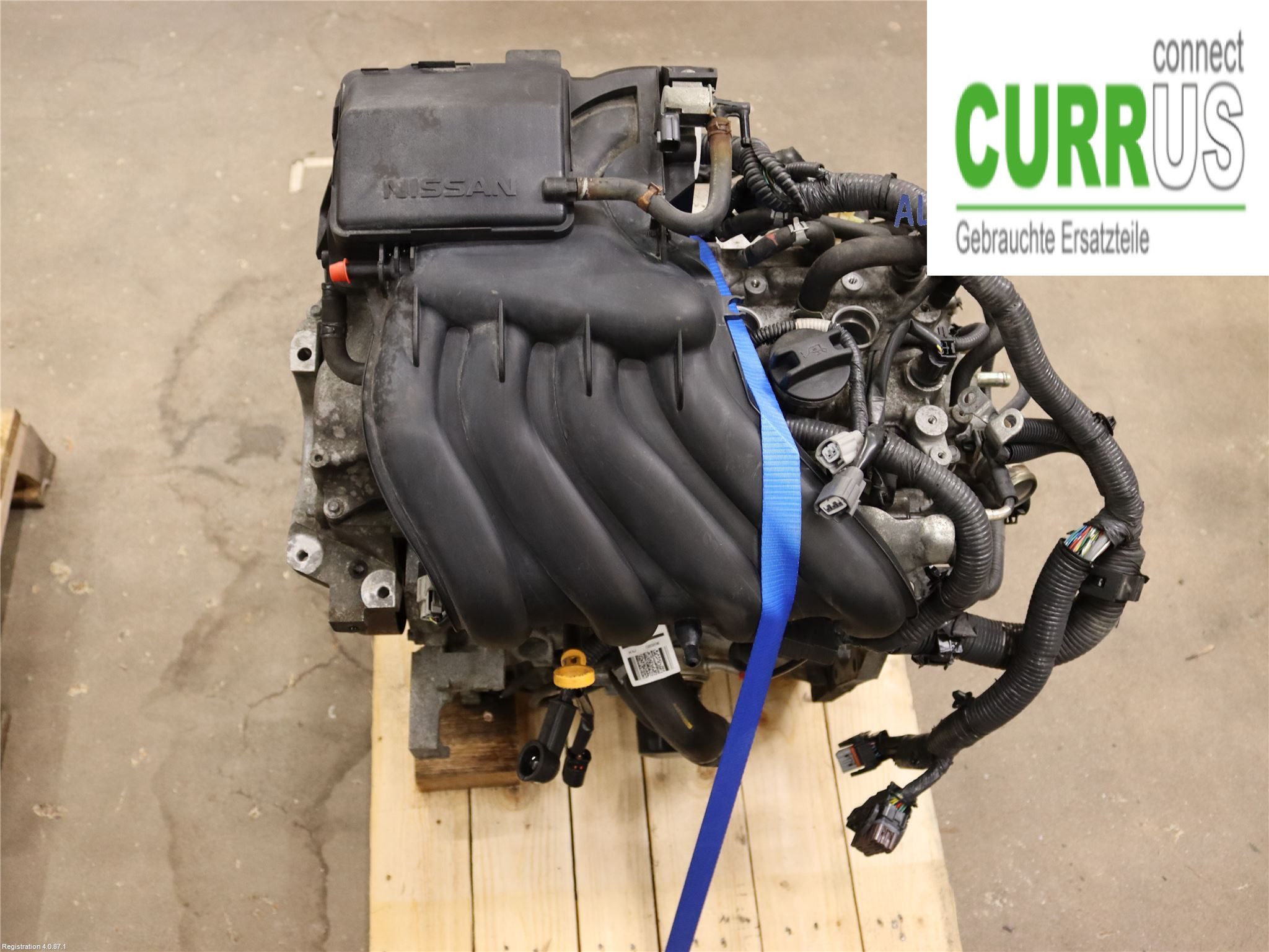 NISSAN JUKE  14-19 Motor 10102BA60A HR16DE
