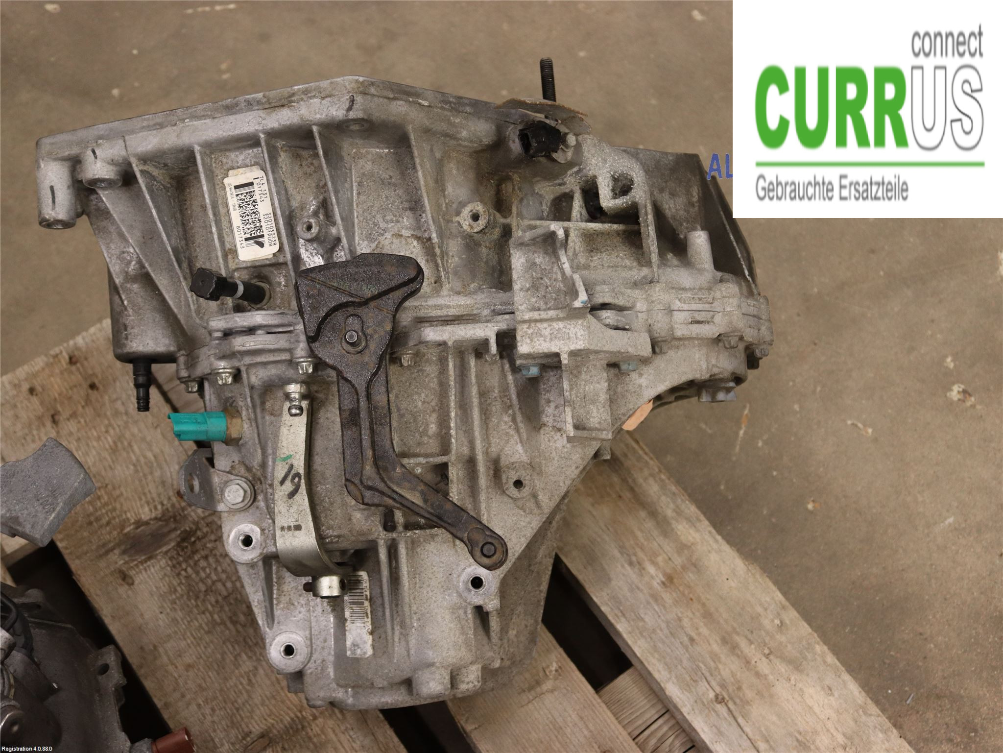 NISSAN PULSAR 6-Gang-Getriebe 3201001Q9Z HRA2DDT