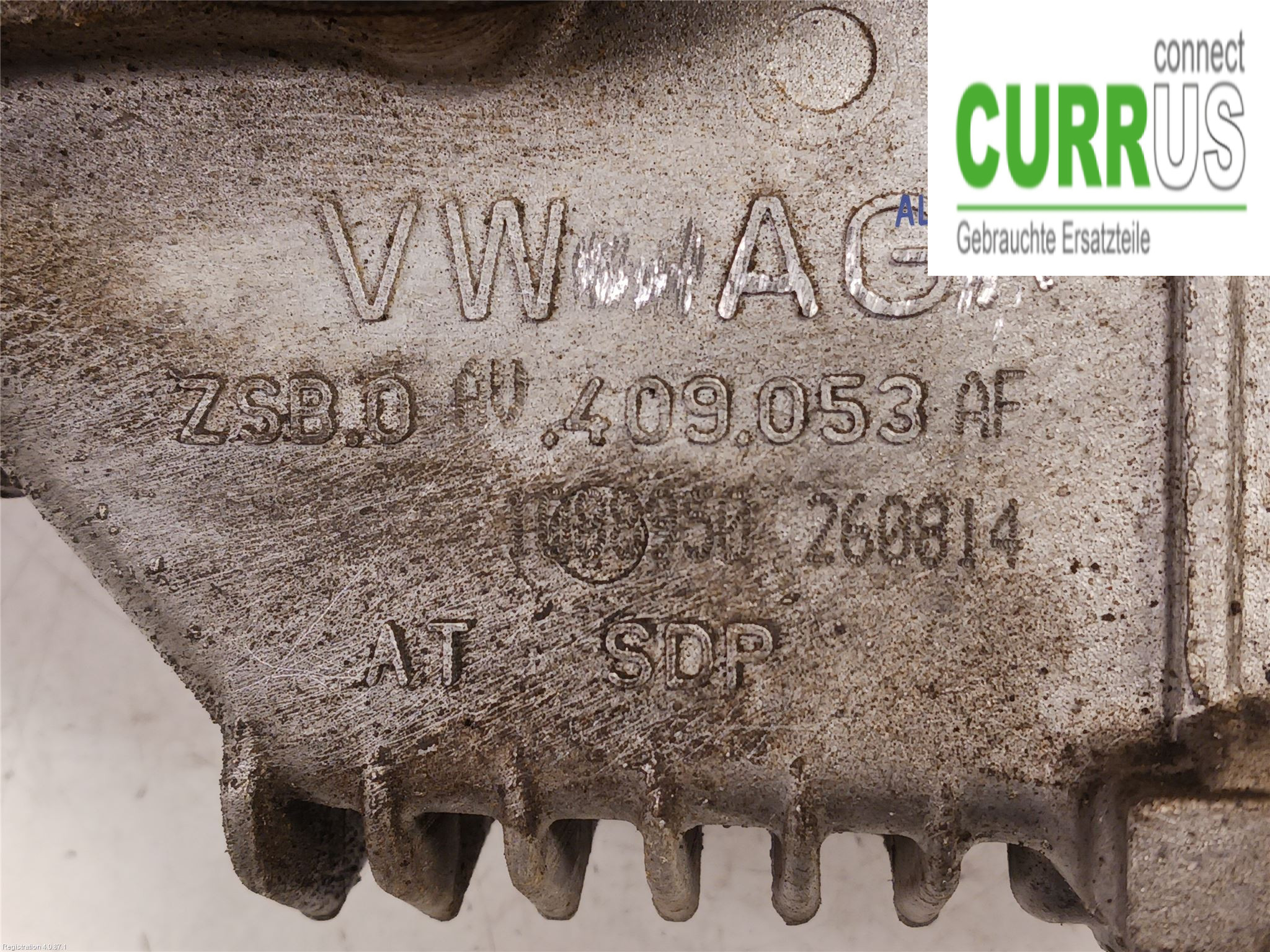 SKODA SUPERB      09-15 Distribution gear box 0AV409053AG CFGB