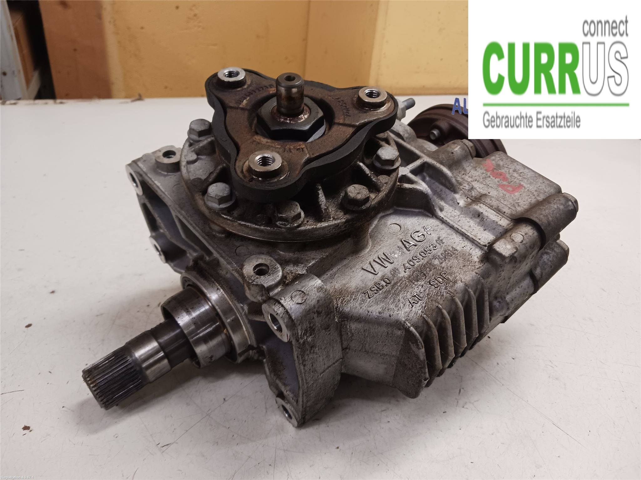SKODA SUPERB      09-15 Distribution gear box 0AV409053AG CFGB