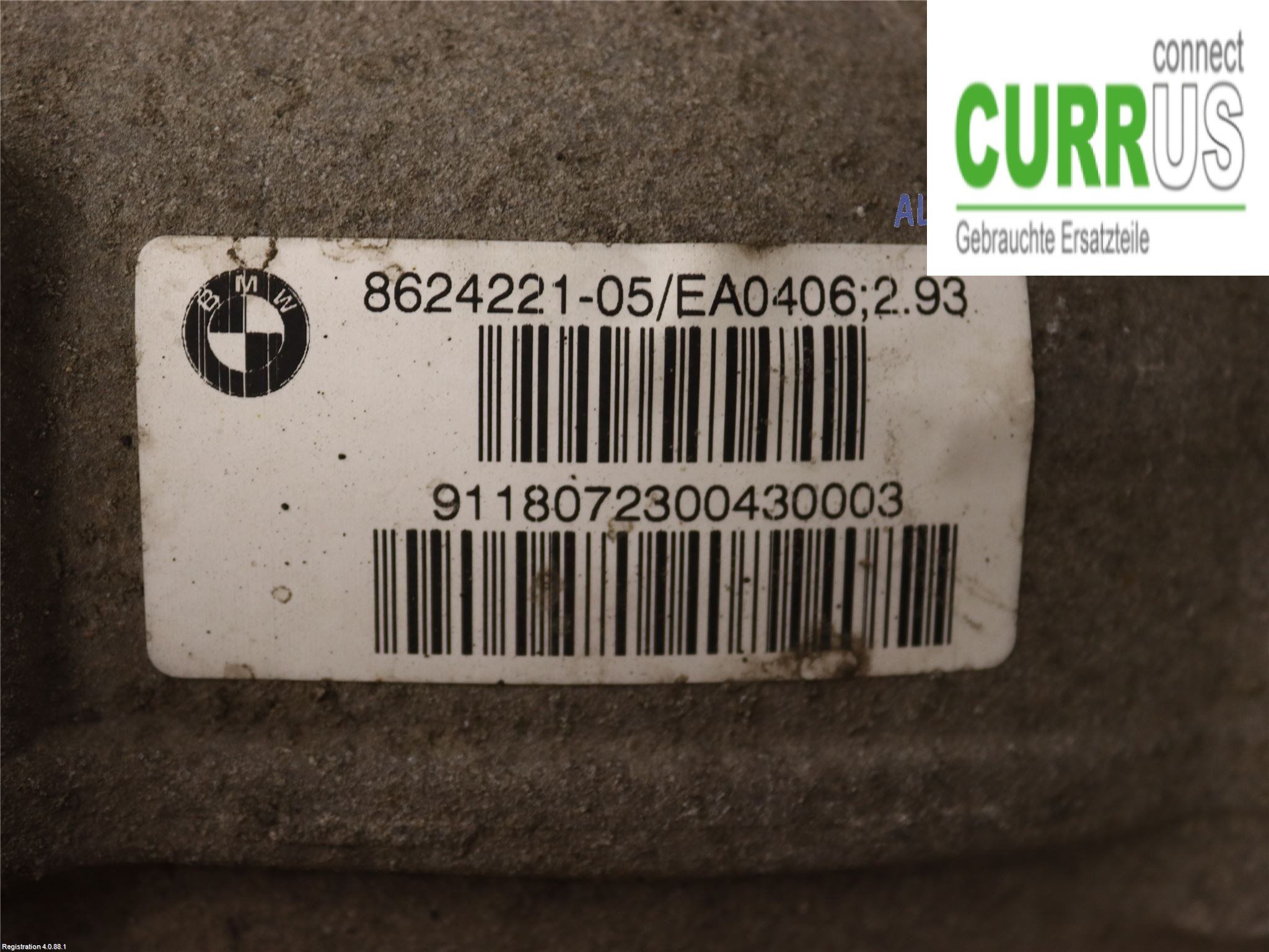 BMW 5 G30/G31/f90  17-23 Differential 33108686203 B47-D20B