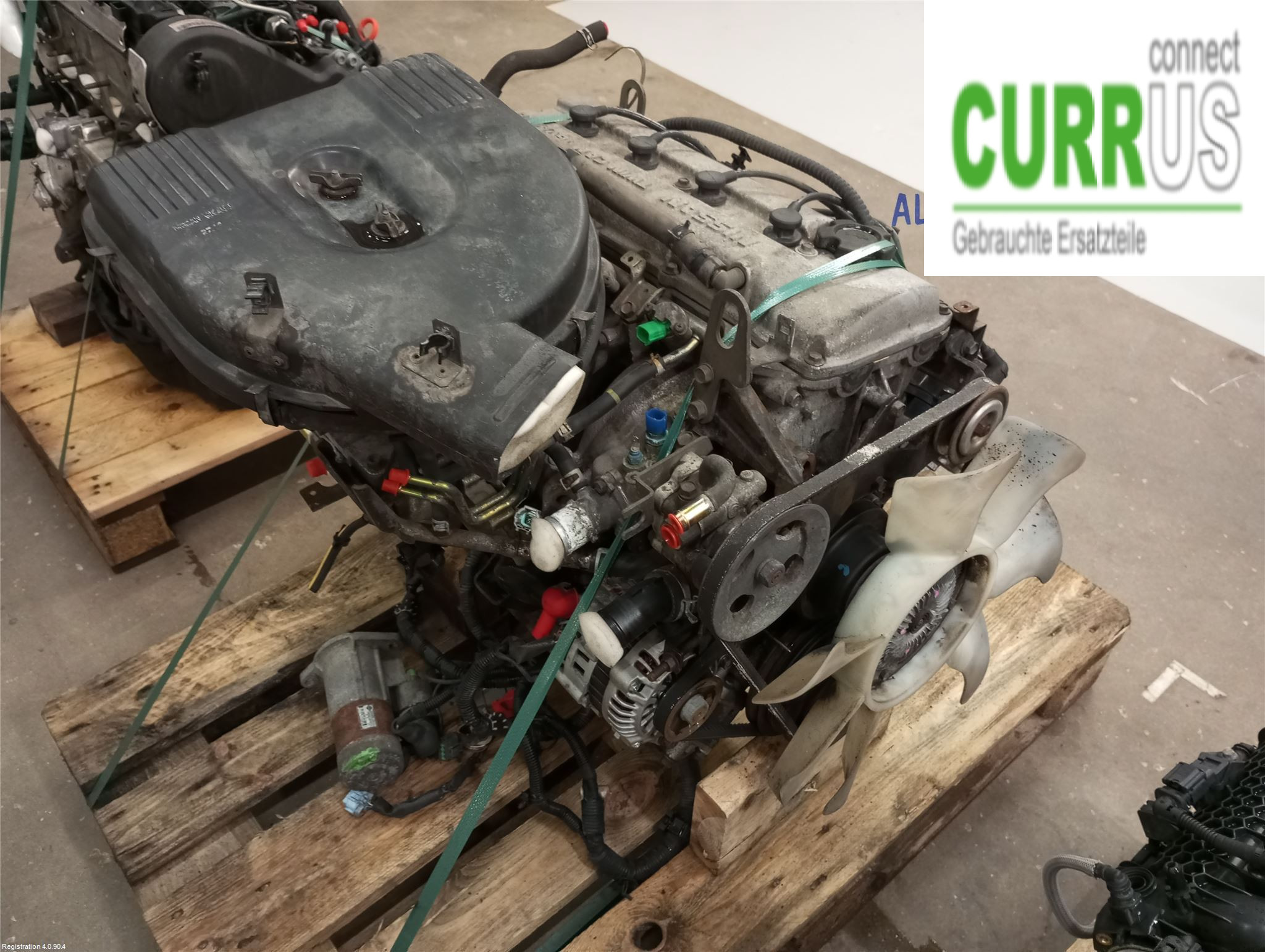 NISSAN NAVARA  98-05 Engine 10102VK450 KA24E
