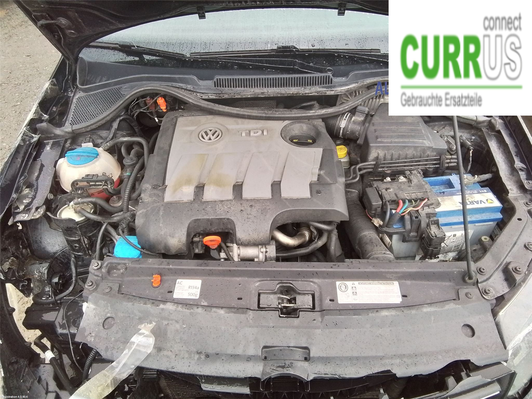 VW POLO       10-17 Motor 03L100090Q CAYB
