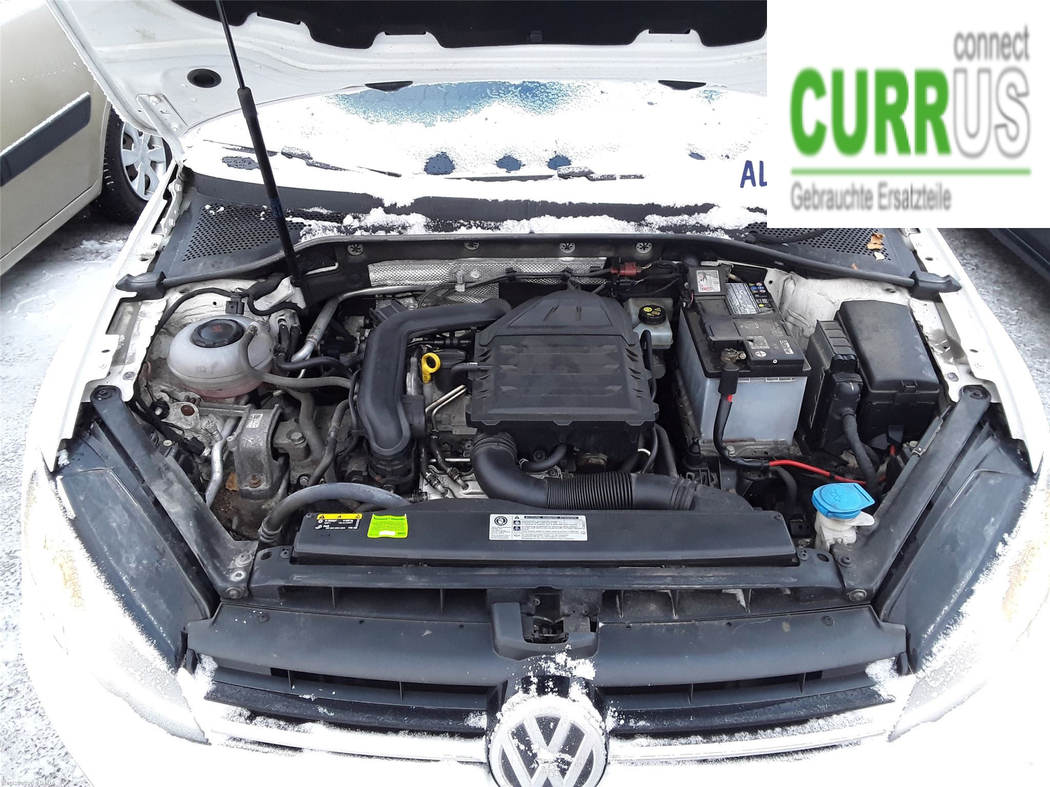 VW GOLF / E-GOLF VII   13-20 Moteur 04C100032F CHZC