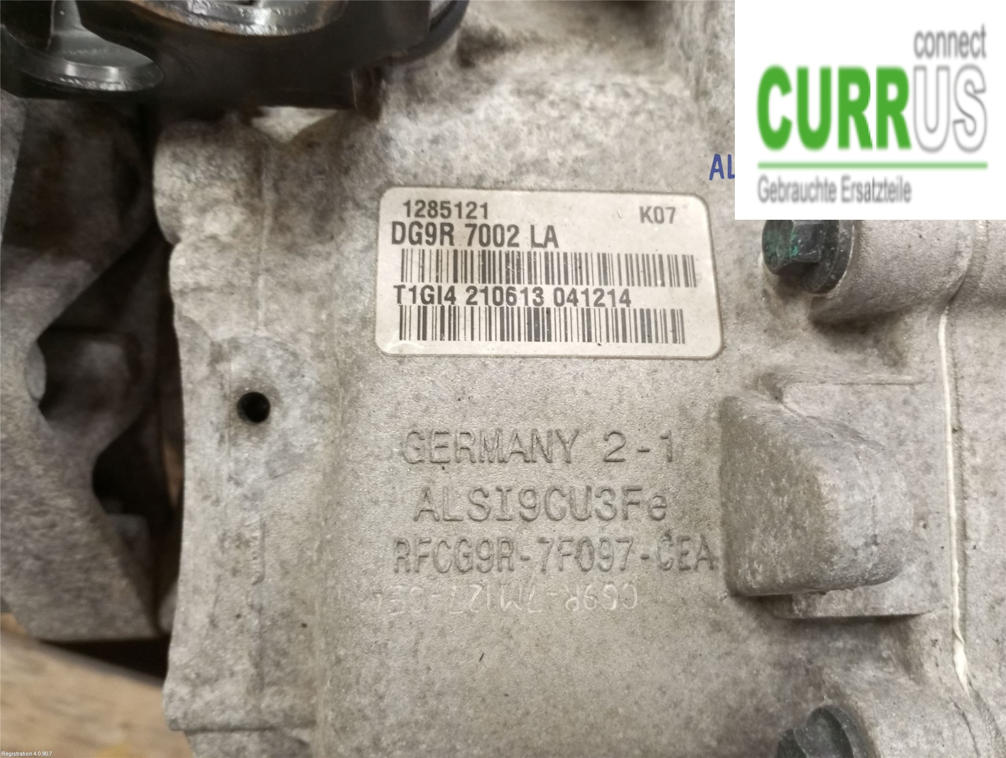 VOLVO V60  14-18 Gearbox (6-speed) 36000614 D5204T7