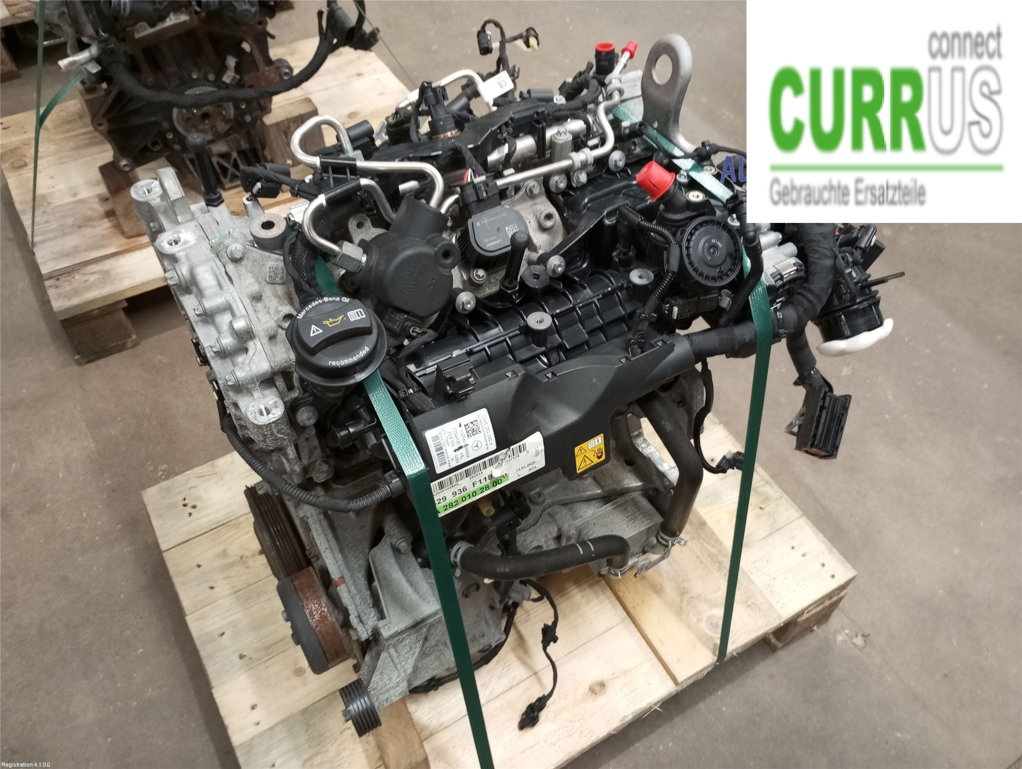 MB CLA-KLASS (C118/X118)  19- Engine A2820102800 M282.914