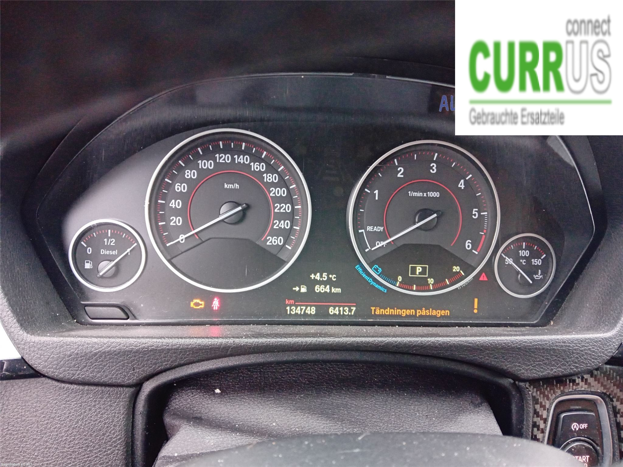BMW 3 GT F34  13- Boîte automatique 24008673732 B47-D20A