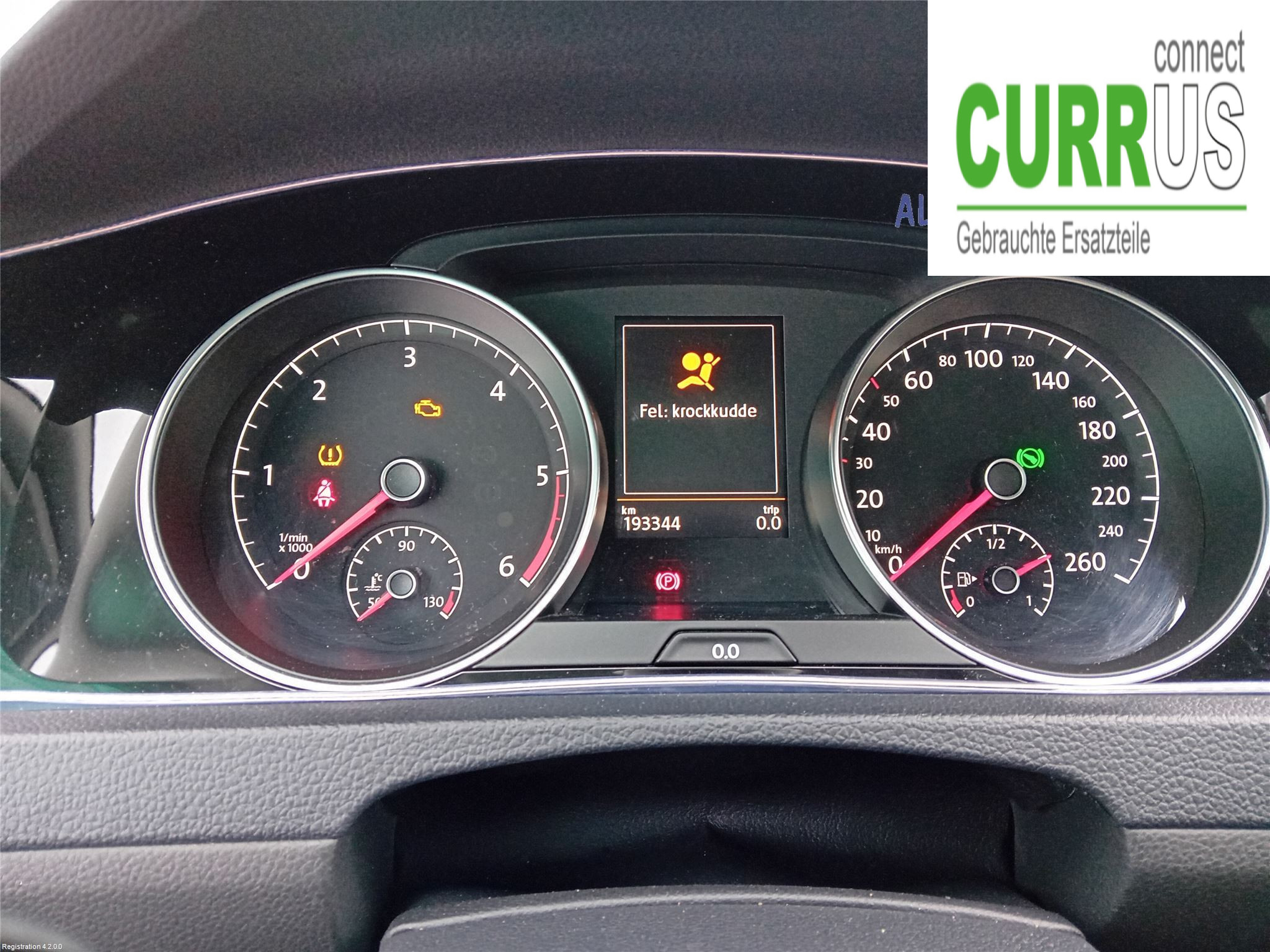 VW GOLF / E-GOLF VII   13-20 Engine 04L100090A CRBC