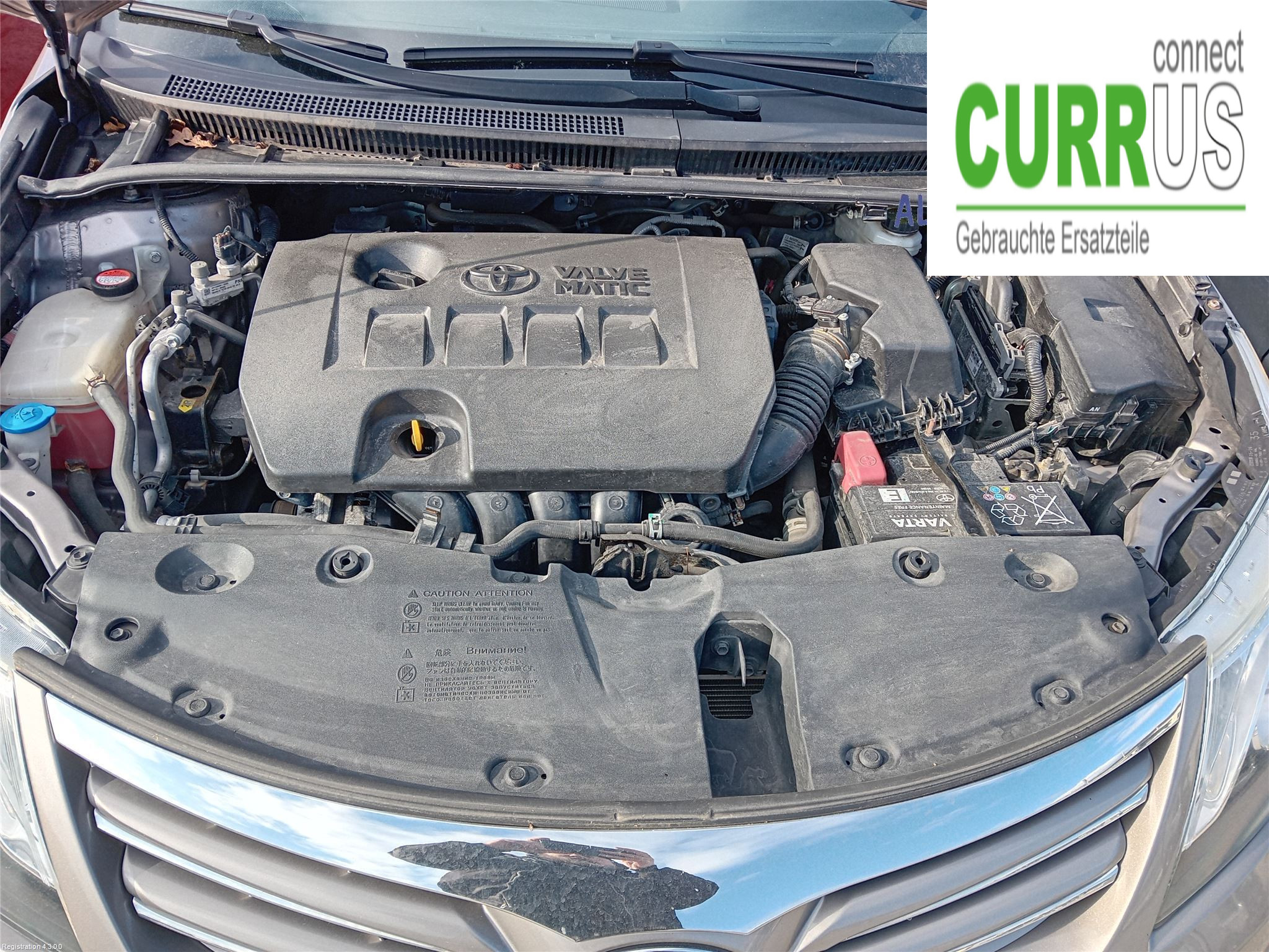TOYOTA AVENSIS   09-15 Motor 190000T090 2ZR-FAE
