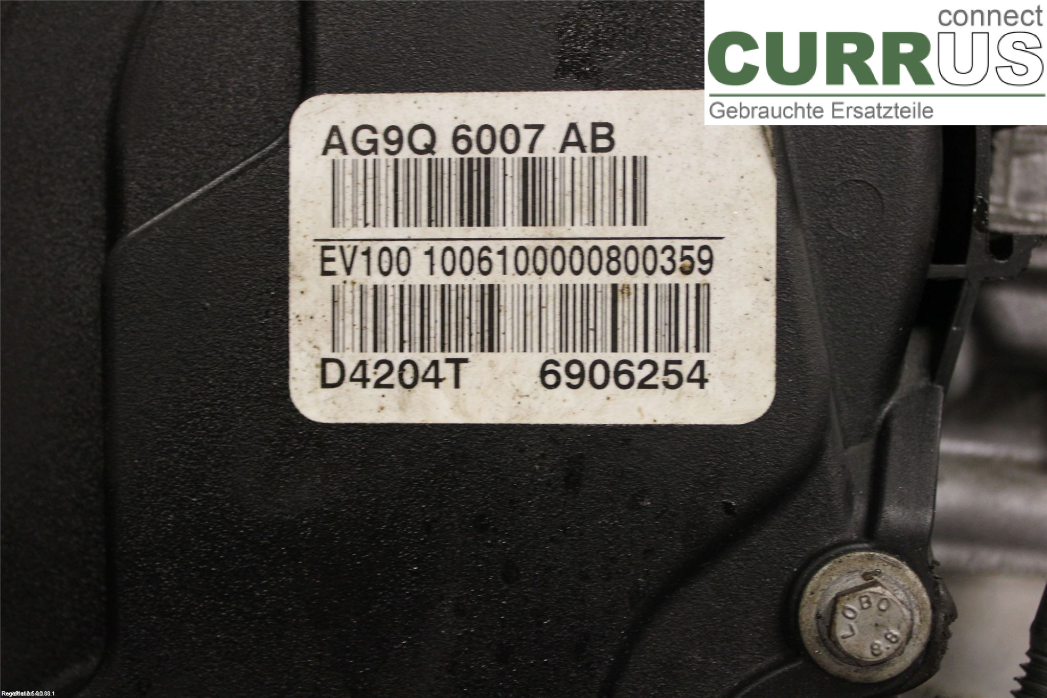 FORD MONDEO     07-15 Motor 1681986 TYBA 2.0 TDCI