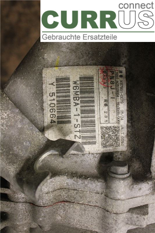 MITSUBISHI ASX 10-22 Gearkasse 6 gear 2500A296 4N13