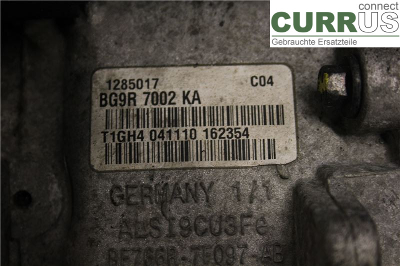 VOLVO V60  11-13 Gearbox (6-speed) 1285017 D5204T2