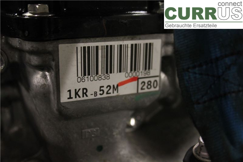 TOYOTA AYGO  15-21 Motor 19000-0Q081 1KR-FE