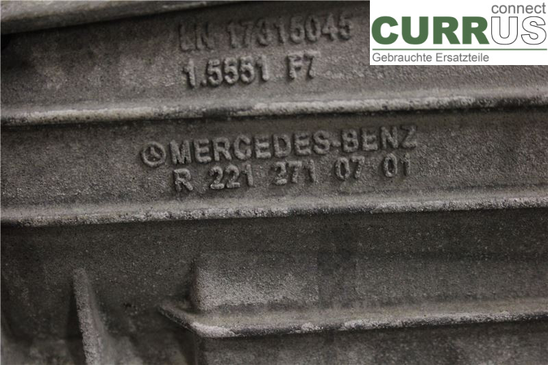 MB E-KLASS (W212) 09-16 Gearkasse Automatisk A 204 270 13 03	 OM651.924