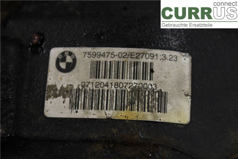 BMW 3 F30/F31/F80    12-19 Differential 33 10 7 599 476	 N47-D20C