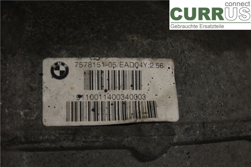 BMW 5 GT F07   09-17 Differential 33 10 7 578 152	 N57-D30A