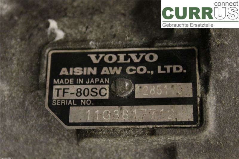 VOLVO V60  11-13 Gearbox (Automatic) 36050938 D5244T15