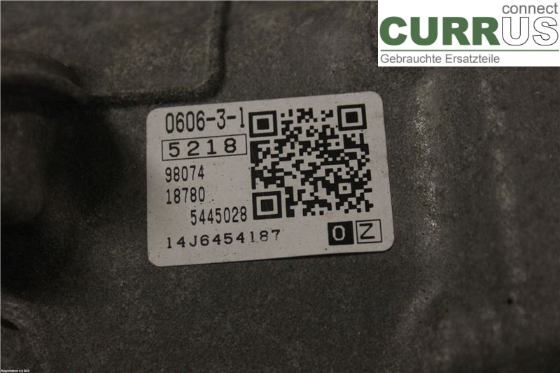 PEUGEOT 308  14-21 Gearbox (Automatic) 1637310080 HNY