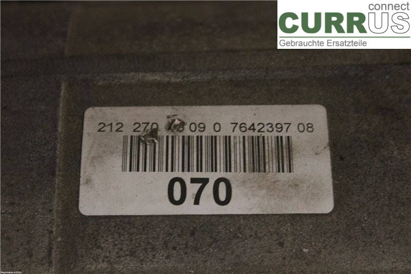 MB E-KLASS (W212) 09-16 Gearkasse Automatisk 2122704309 OM651.924
