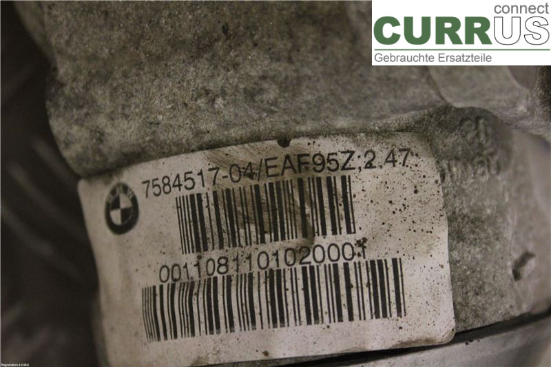 BMW F10/F11/F18  09-17 Differentiel 31507584518 N57-D30A