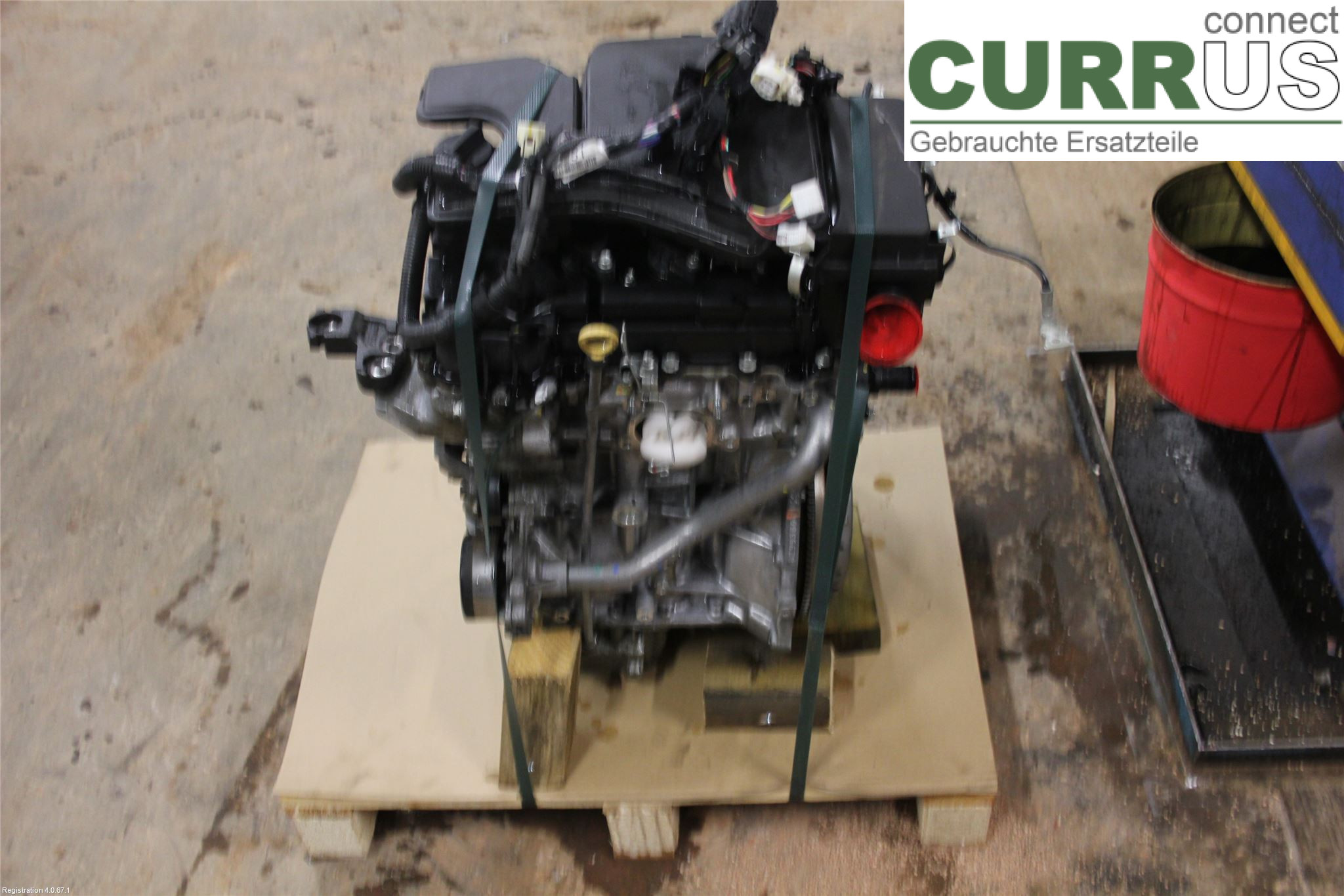 TOYOTA AYGO  15-21 Engine 190000Q082 1KR-FE
