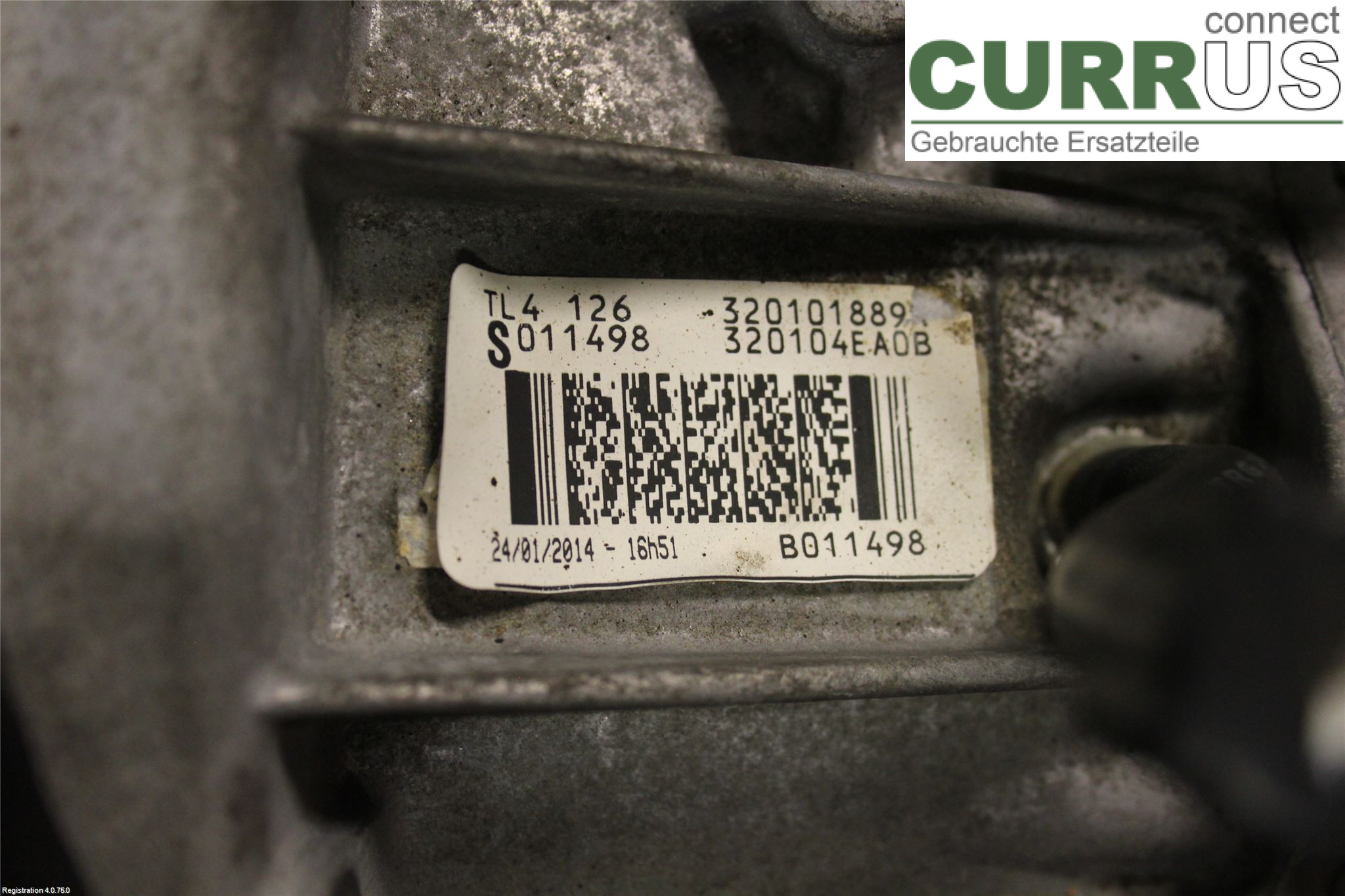 NISSAN QASHQAI  14-17 6-Gang-Getriebe 320104EA0B K9K