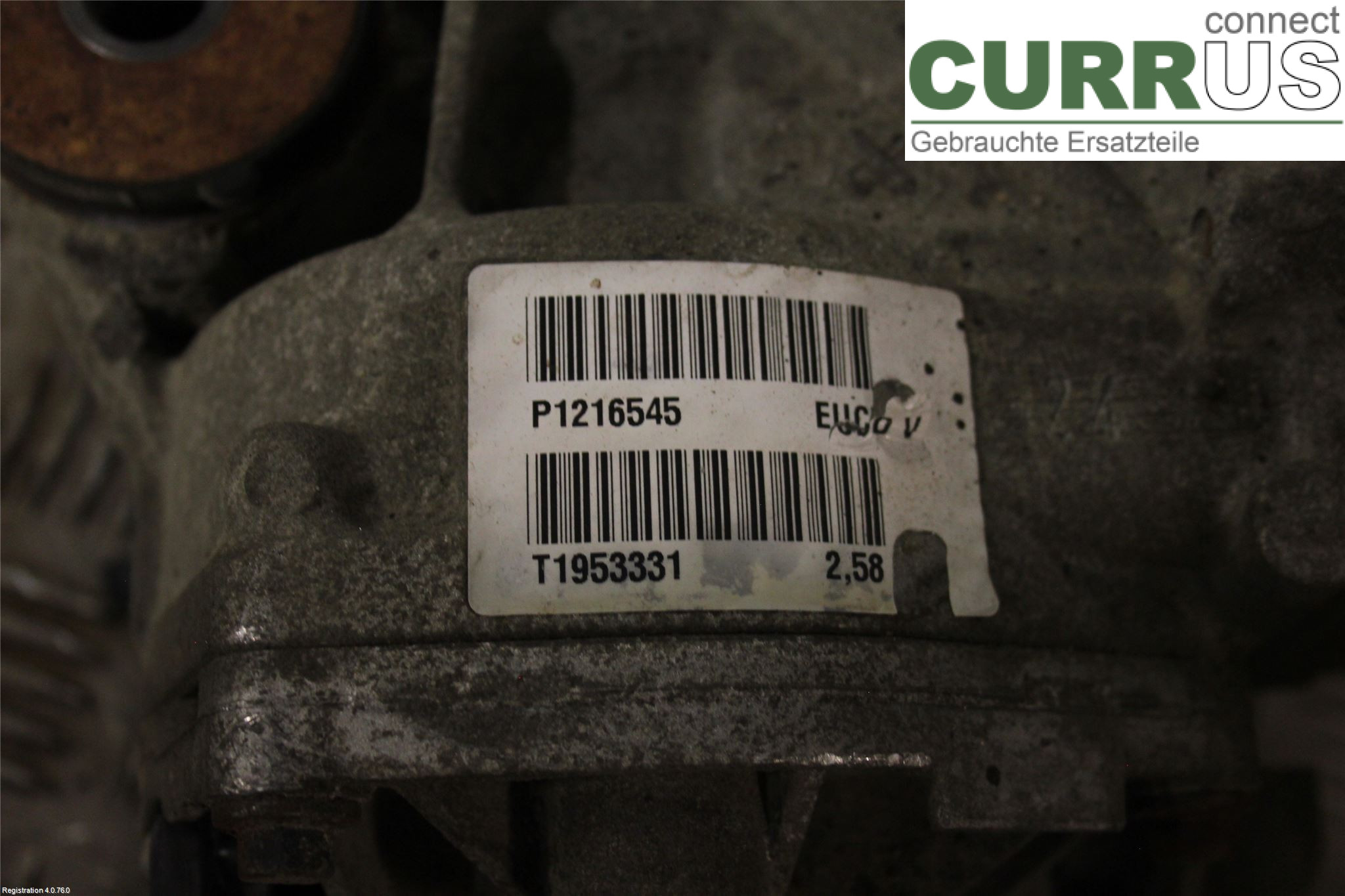 VOLVO V60  14-18 Differential 36012670 D5244T17