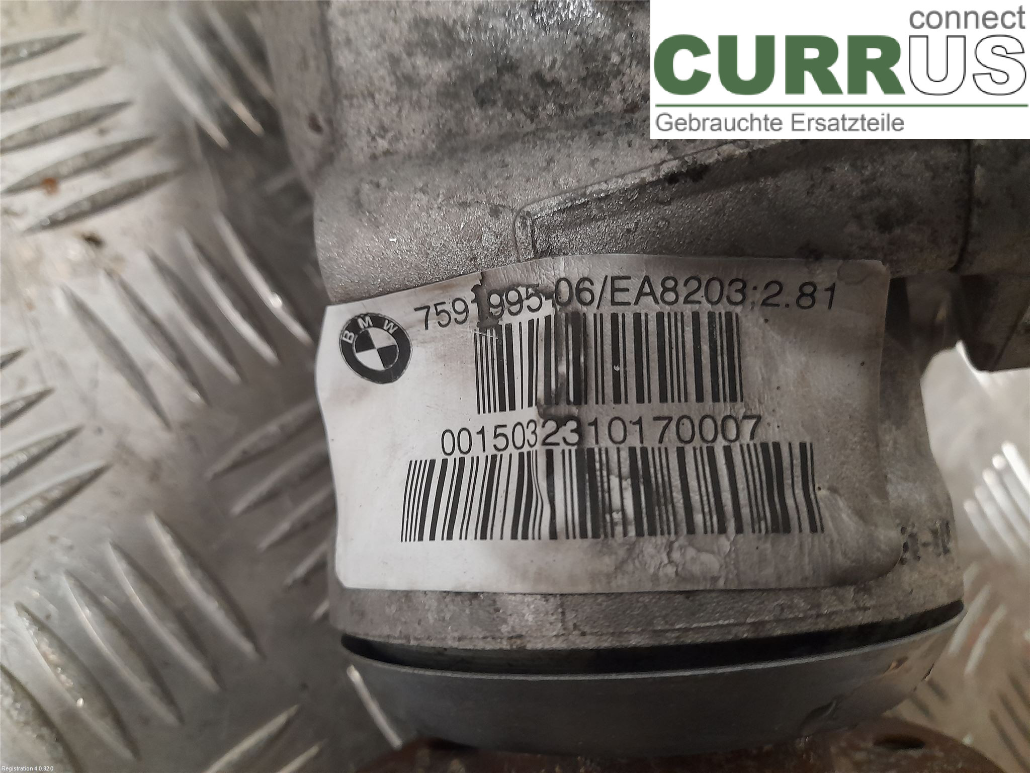 BMW 7 F01/02/03/04 09-15 Differential 31508623110 N57-D30C